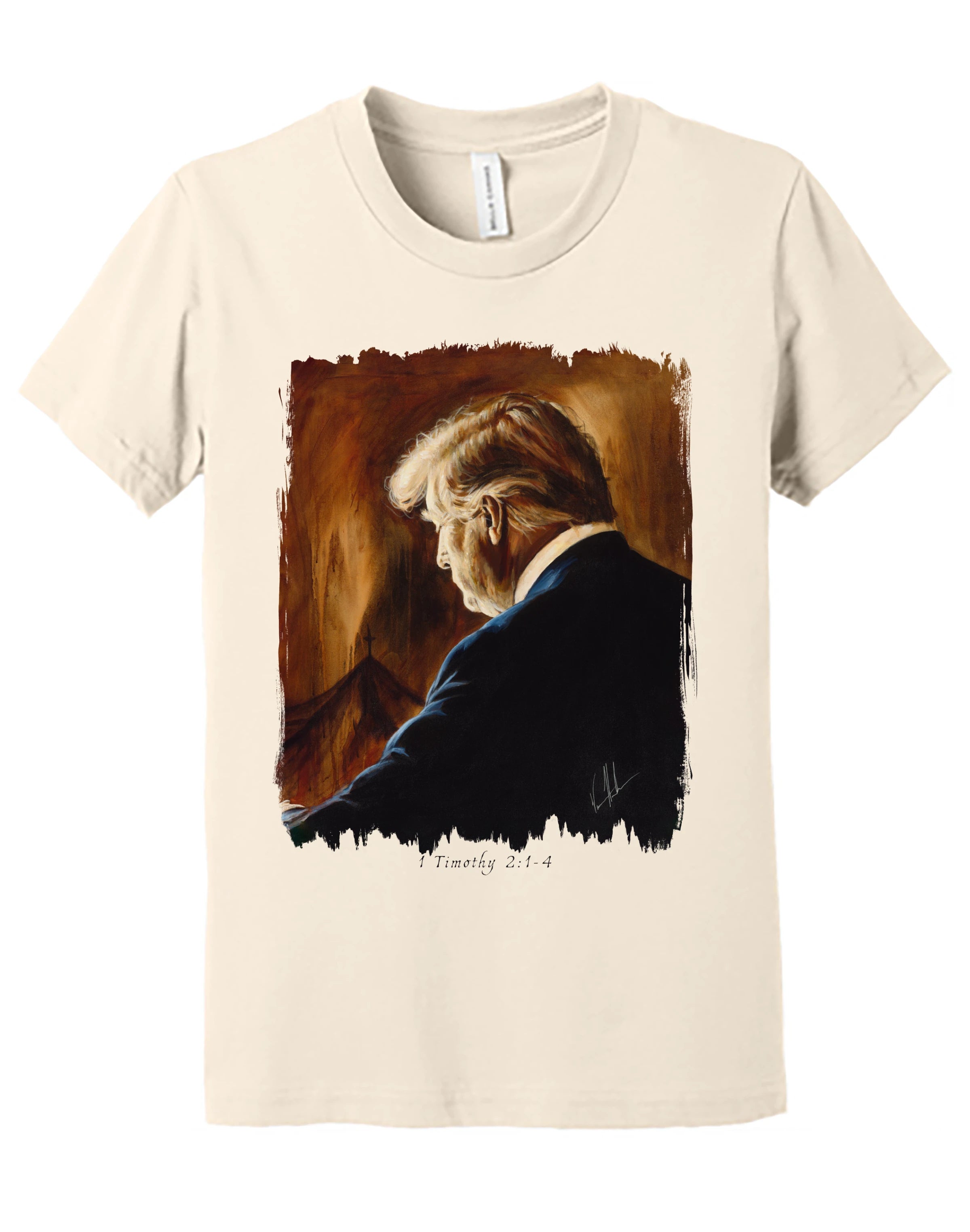 Prayers for Our President (For Such a Time as This) - Kids T (Organic Cotton) Vanessa Horabuena Kids Natural Small