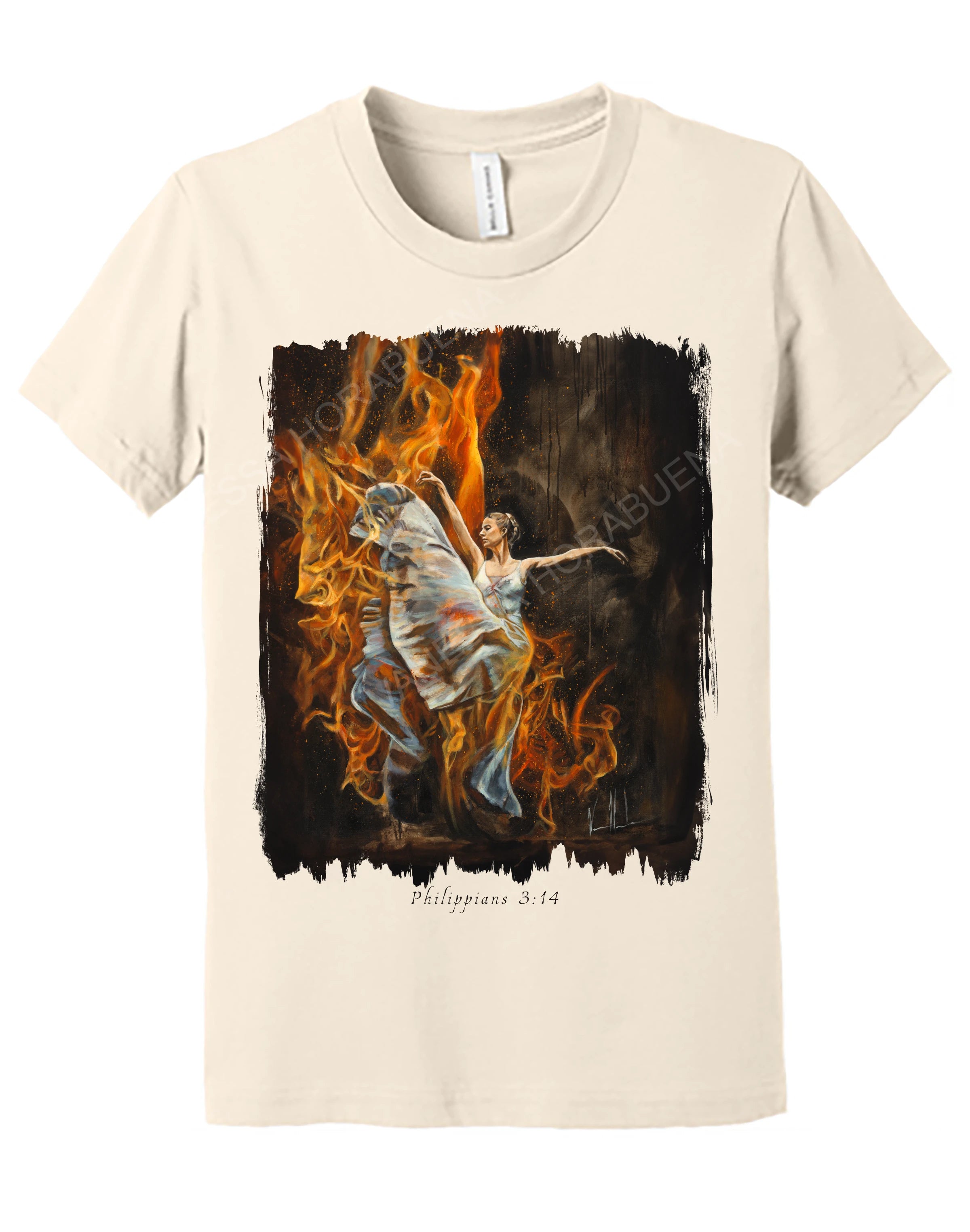 A Burning Flame Within - Kids T (Organic Cotton) Vanessa Horabuena Kids Natural Small