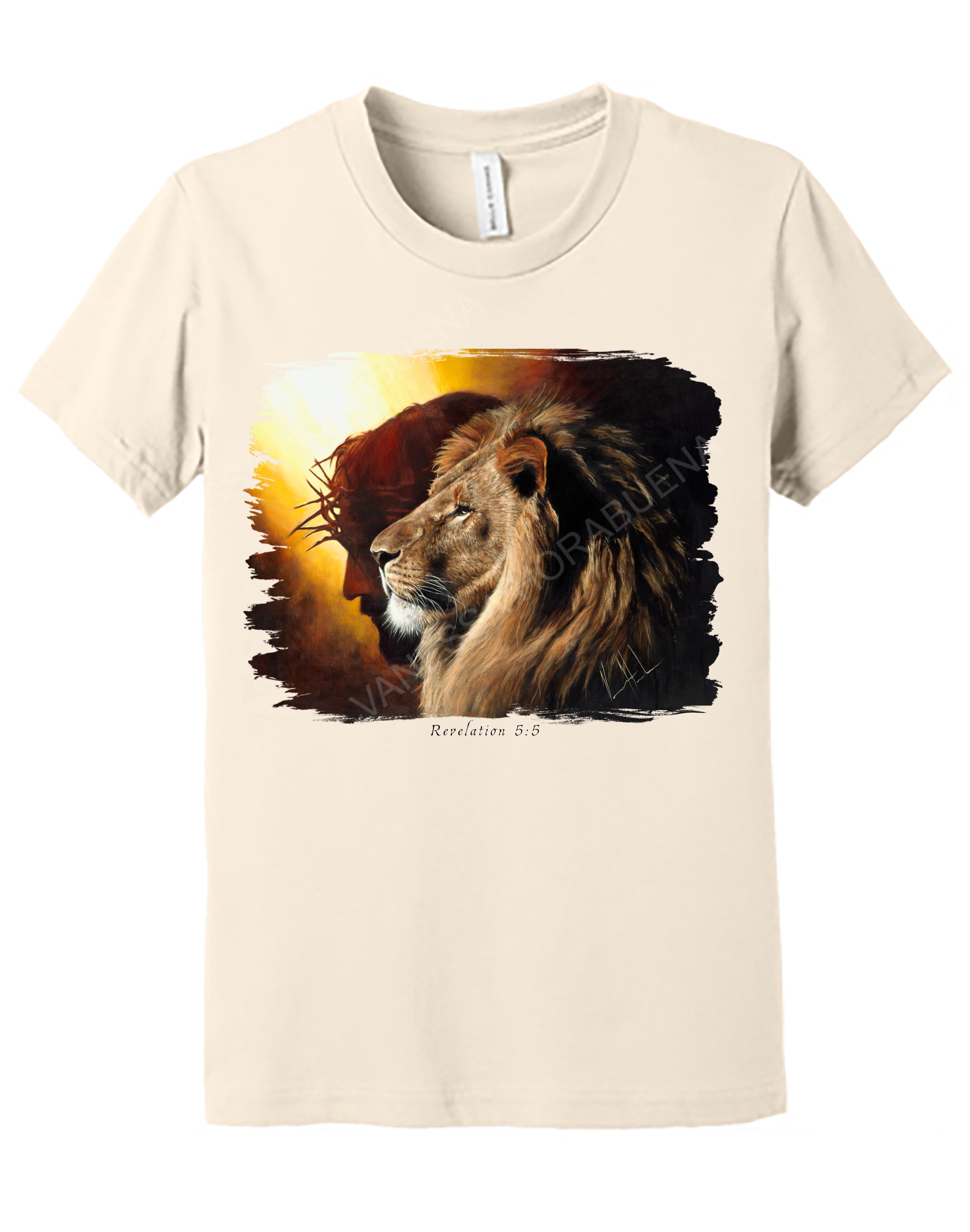 The Lion of Judah - Kids T (Organic Cotton) Vanessa Horabuena Kids Natural Small