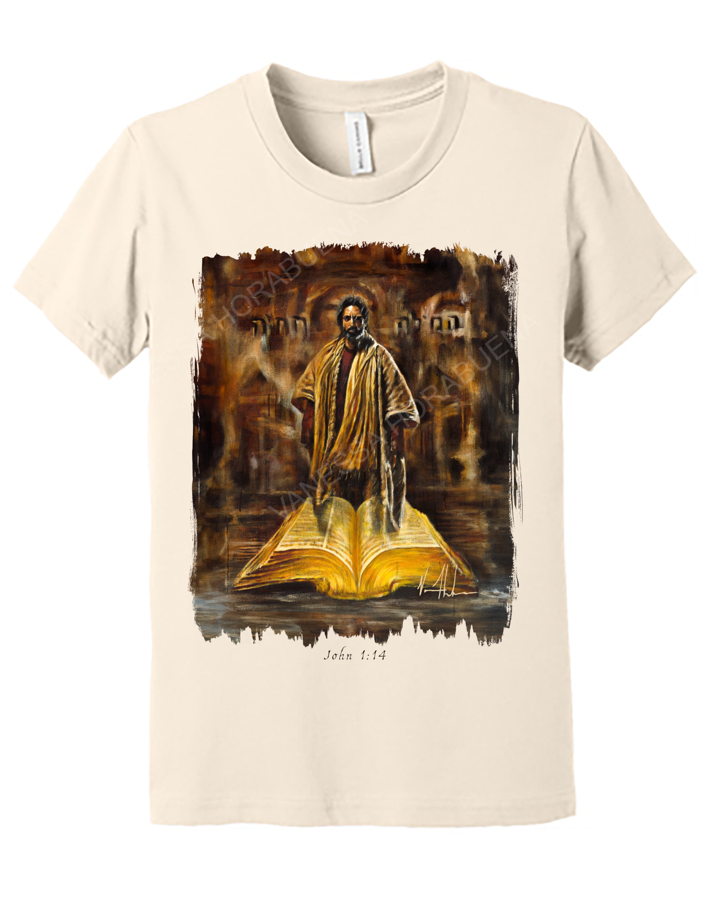 The Living Word - Kids T (Organic Cotton) Vanessa Horabuena Kids Natural Small