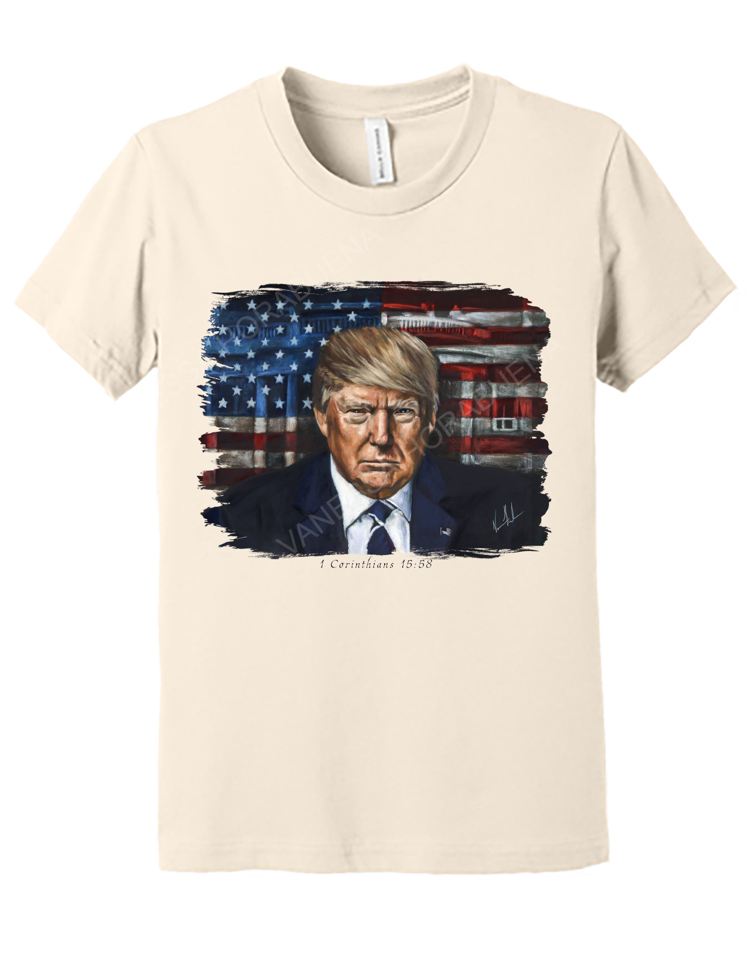 Commander in Chief - Kids T (Organic Cotton) Vanessa Horabuena Kids Natural Small