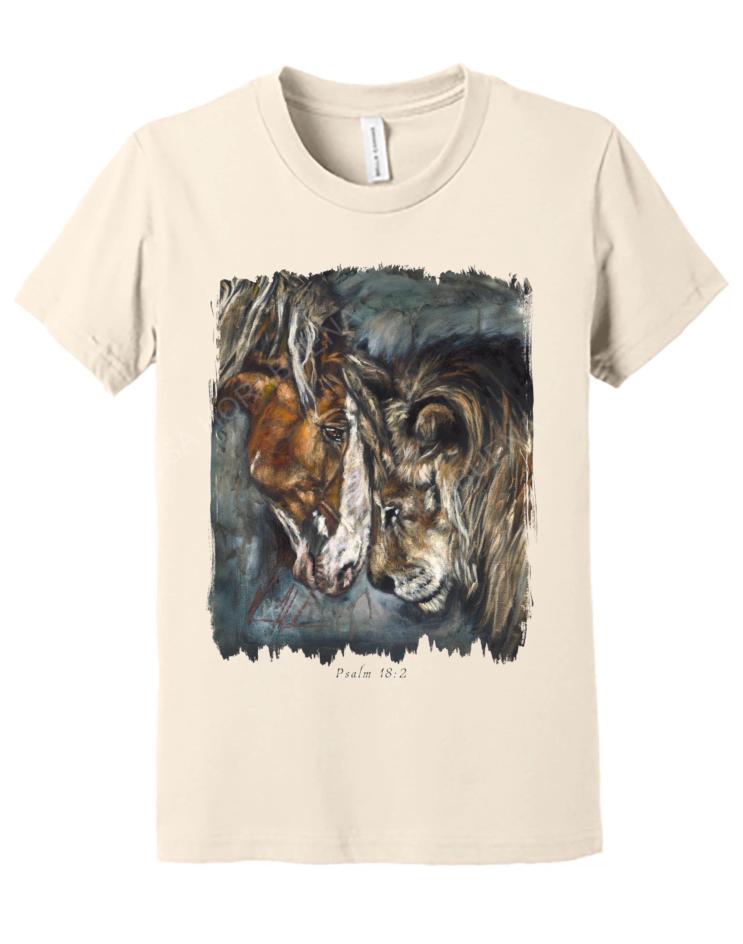 Courage & Strength - Kids T (Organic Cotton) Vanessa Horabuena Kids Natural Small