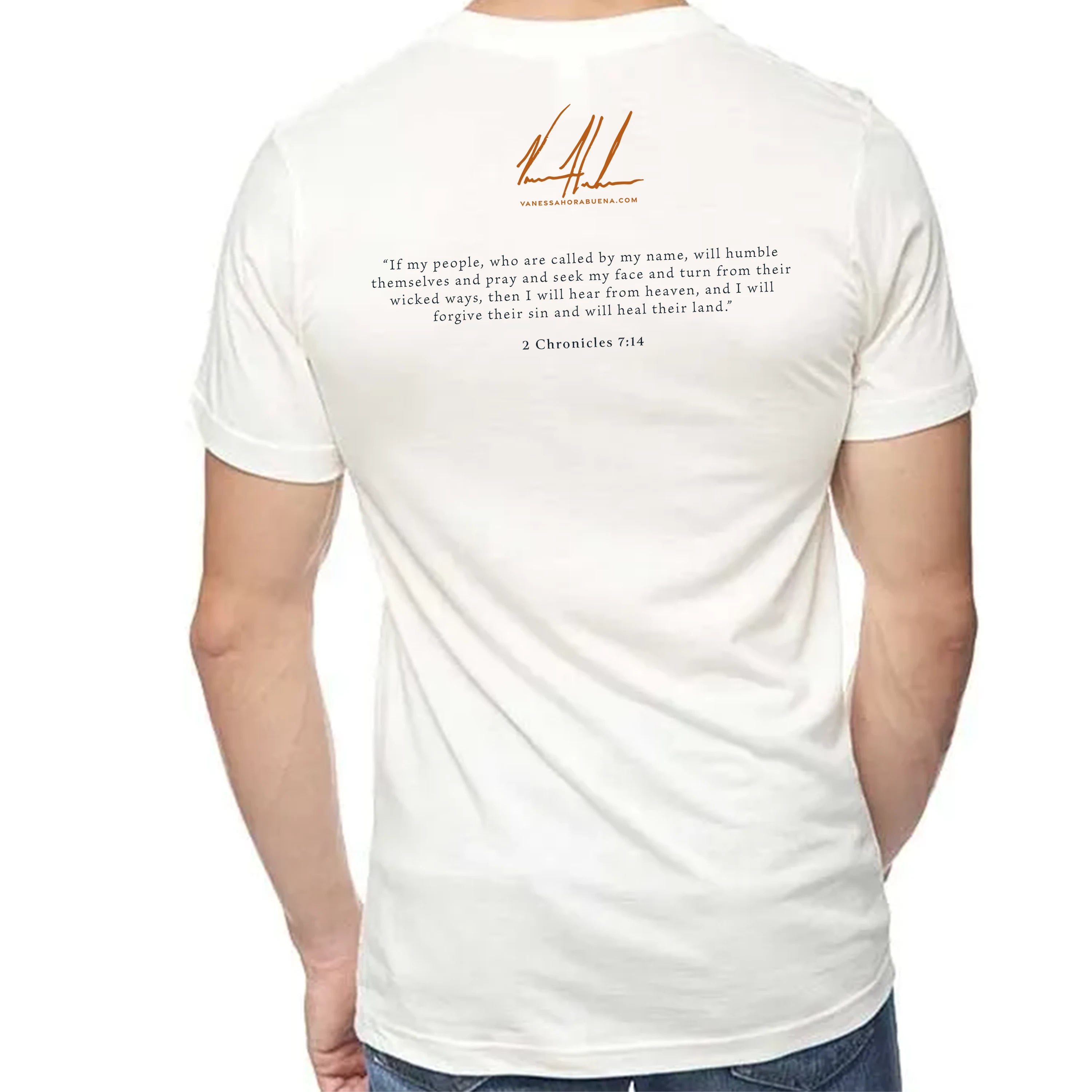 An American Tribute - 4th of July - Unisex T (Premium Organic Fabric) Vanessa Horabuena