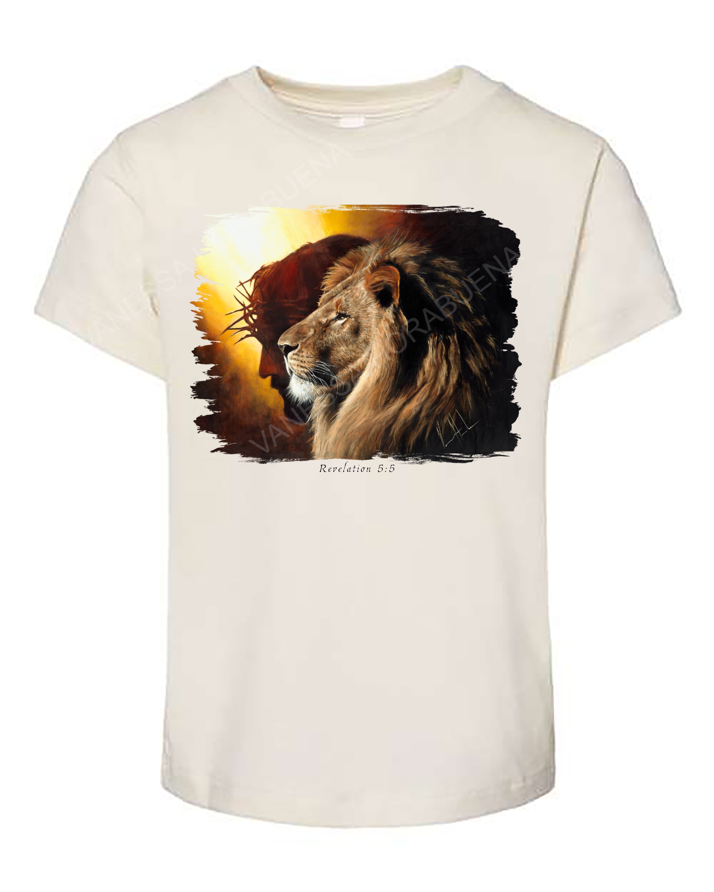 The Lion of Judah - Kids T (Organic Cotton) Vanessa Horabuena Kids Natural 2T
