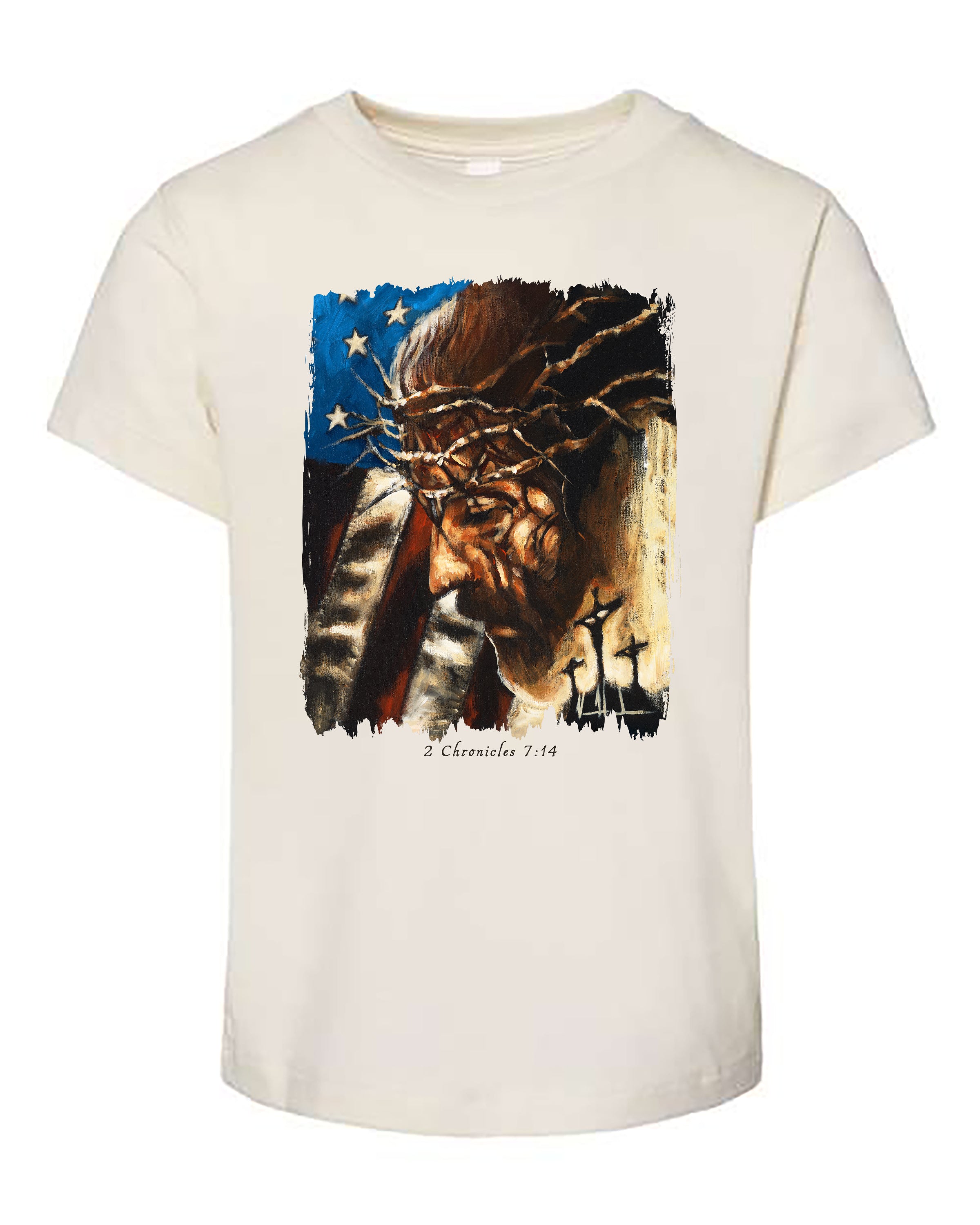 One Nation Under God - Kids T (Organic Cotton) Vanessa Horabuena Kids Natural 2T