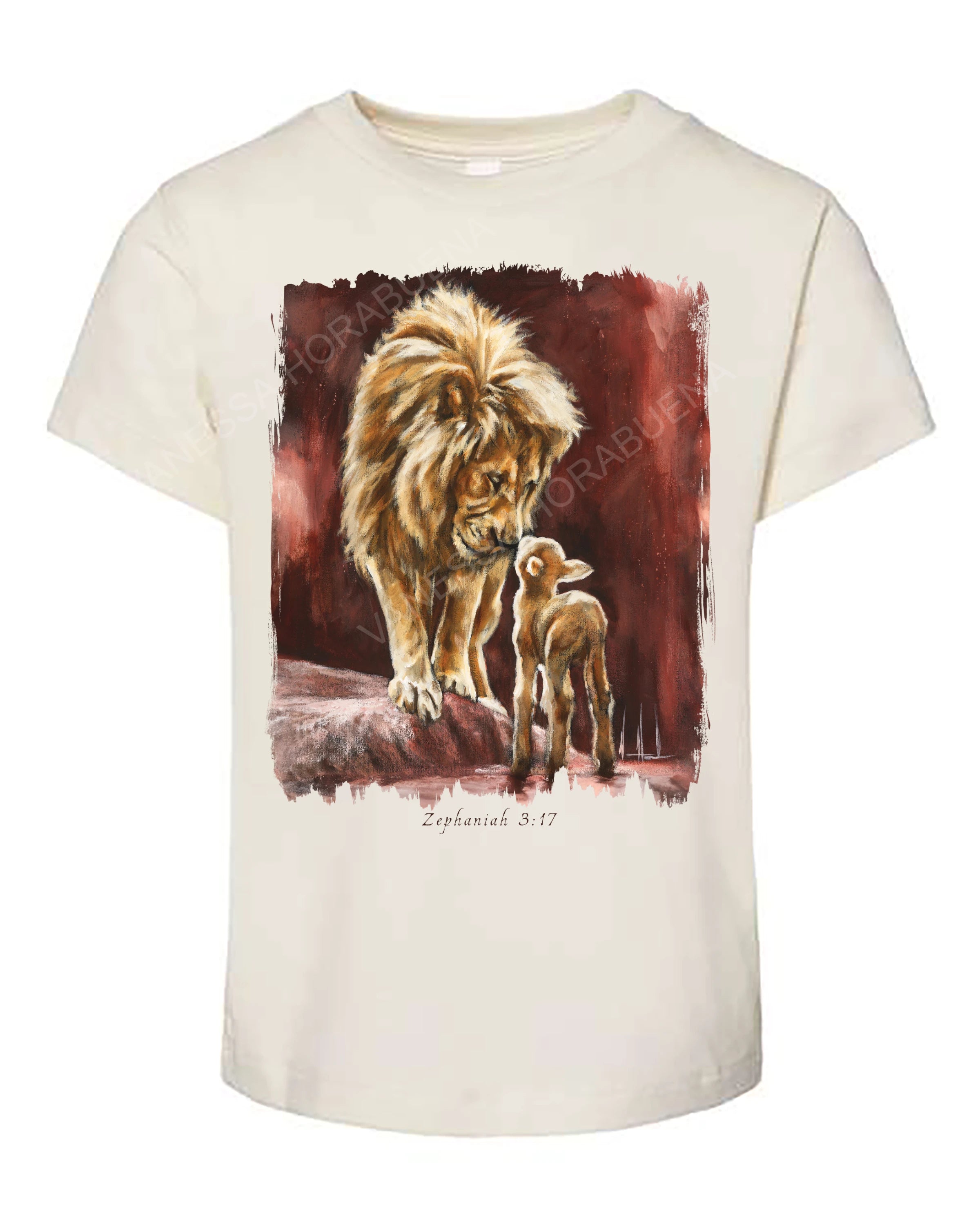 The Heart of God - Kids T (Organic Cotton) Vanessa Horabuena Kids Natural 2T