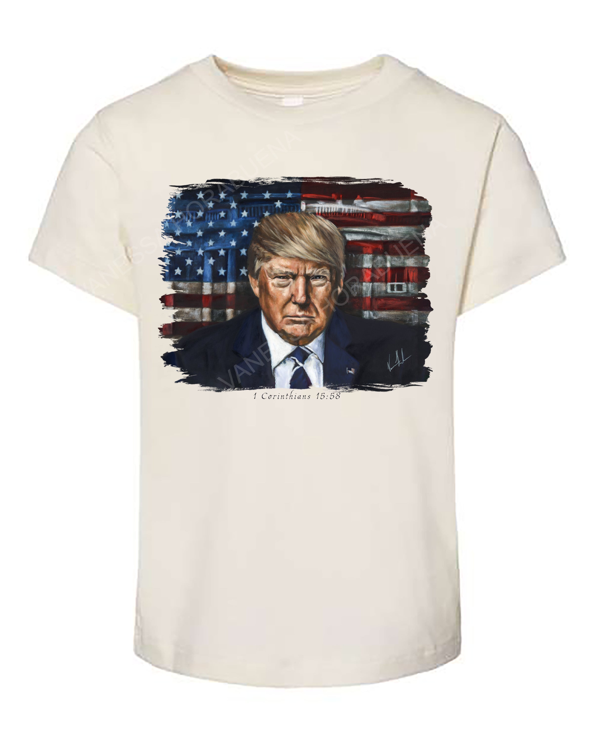Commander in Chief - Kids T (Organic Cotton) Vanessa Horabuena Kids Natural 2T
