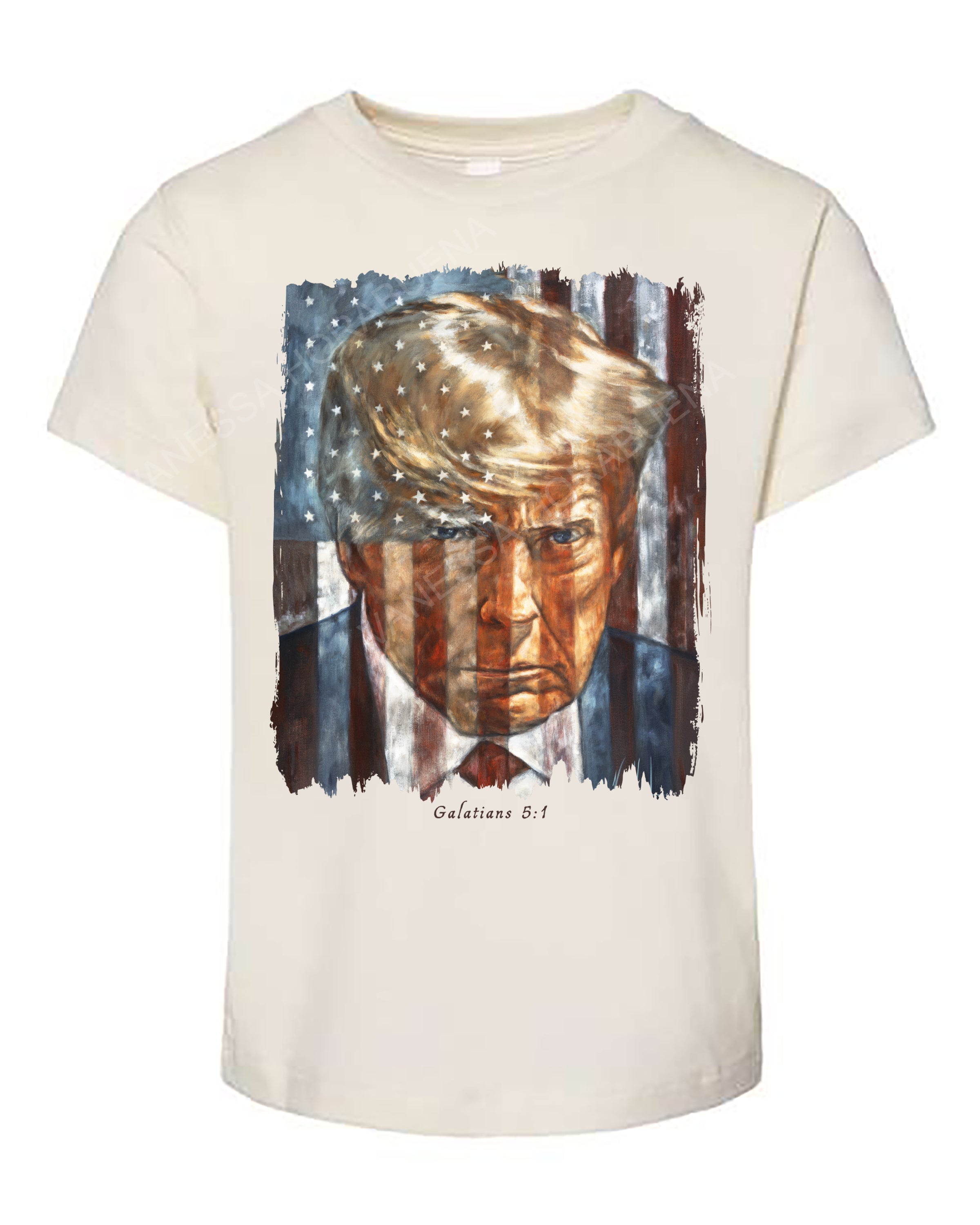 The Cost of Freedom - Kids T (Organic Cotton) Vanessa Horabuena Kids Natural 2T