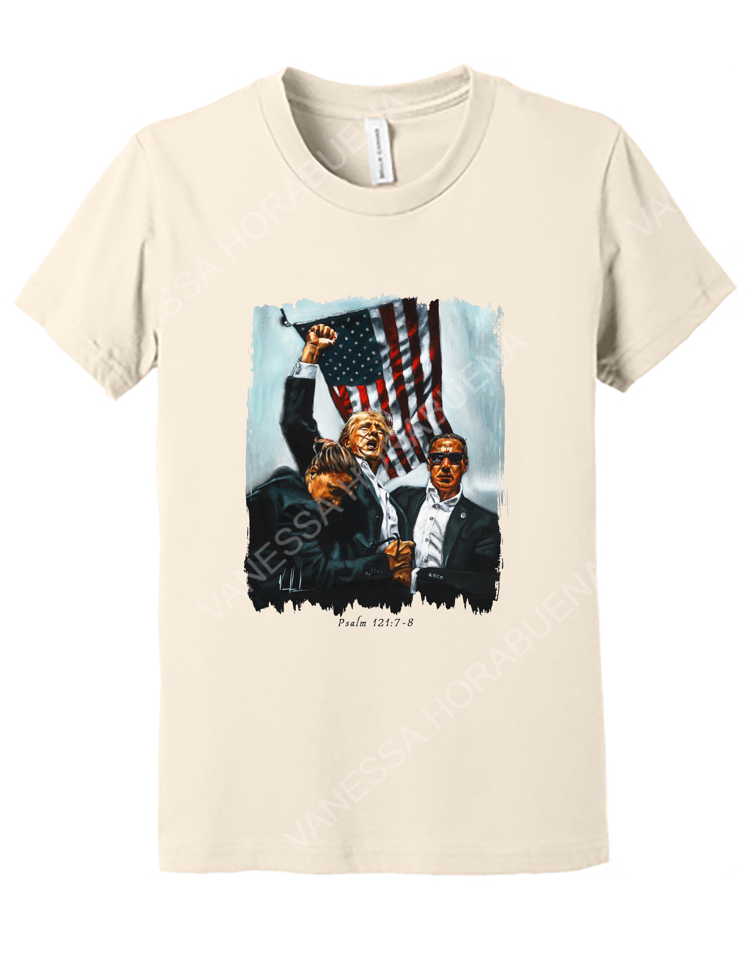 Never Surrender - Kids T (Organic Cotton) Vanessa Horabuena Kids Natural Small