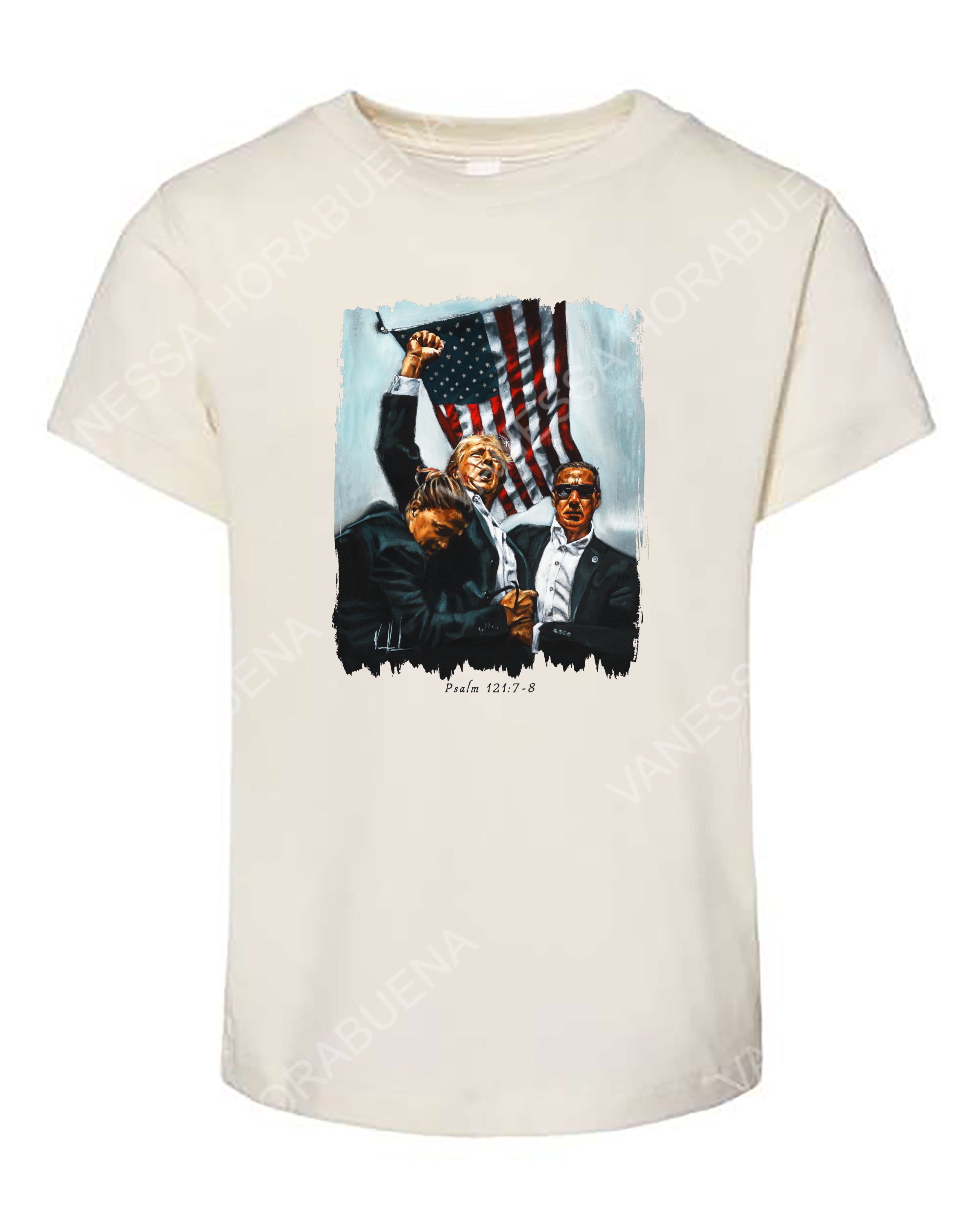 Never Surrender - Kids T (Organic Cotton) Vanessa Horabuena Kids Natural 2T