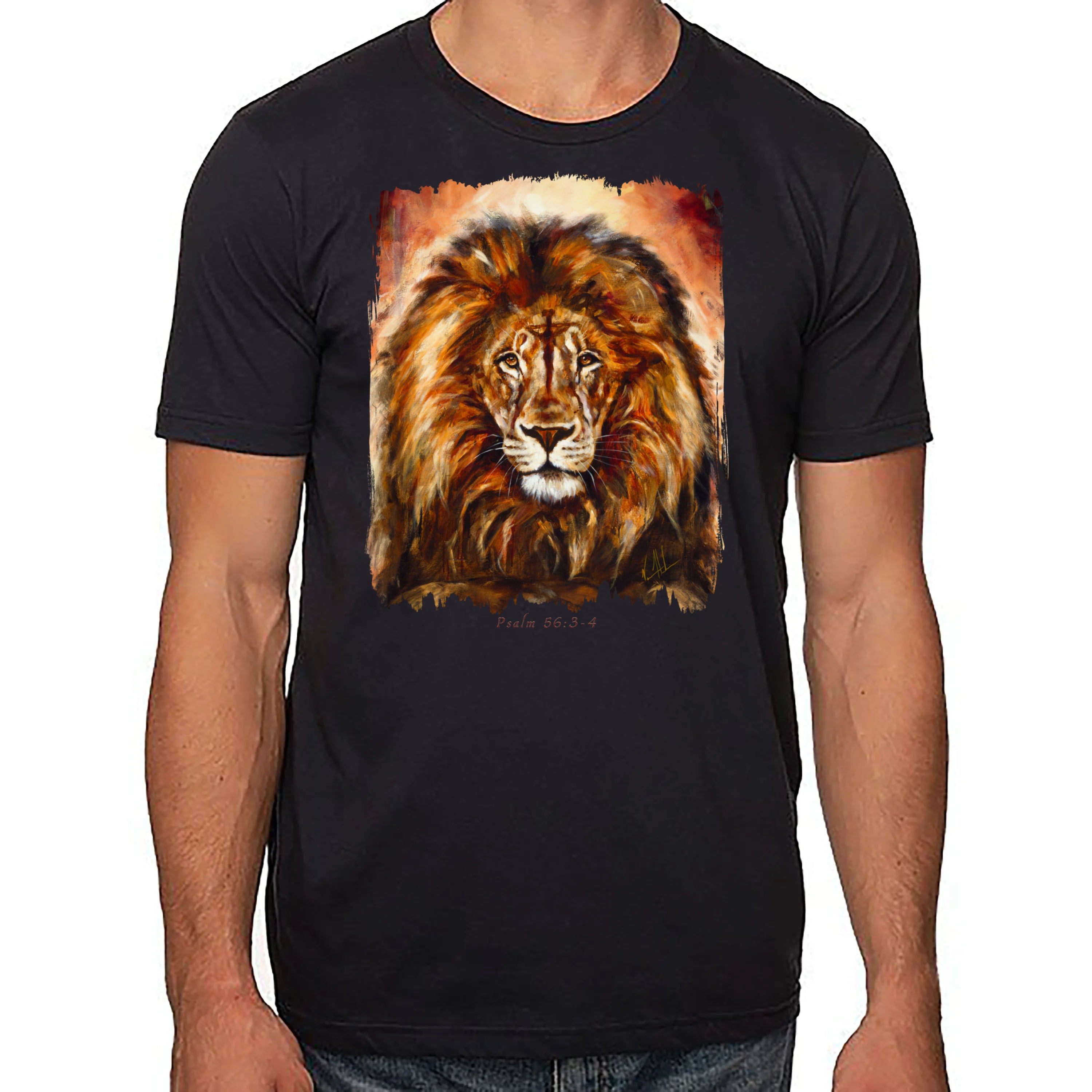 King Of Heaven - Glorious Reign - Unisex T (Premium Organic Fabric) Vanessa Horabuena Cotton Black Small