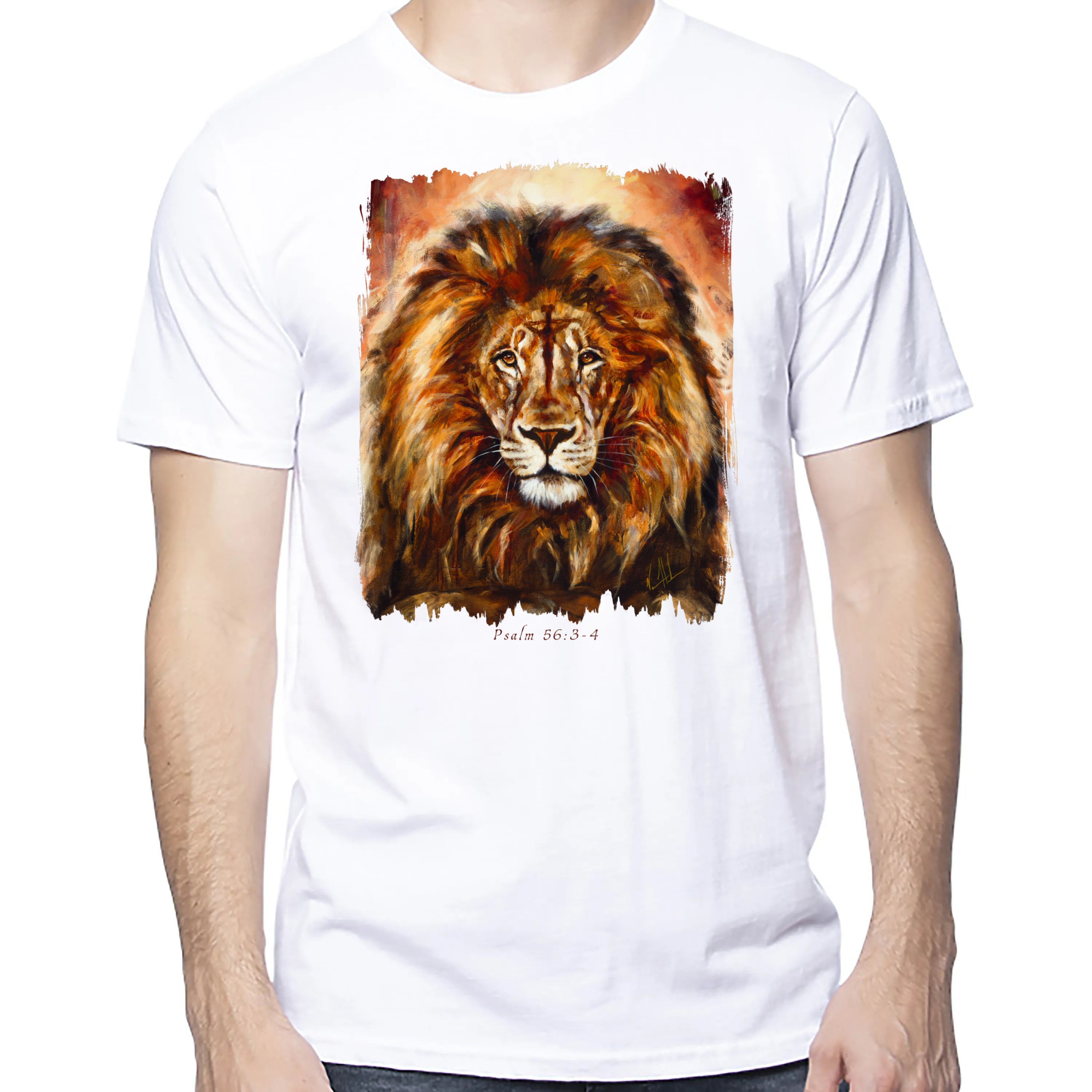 King Of Heaven - Glorious Reign - Unisex T (Premium Organic Fabric) Vanessa Horabuena Cotton White Small