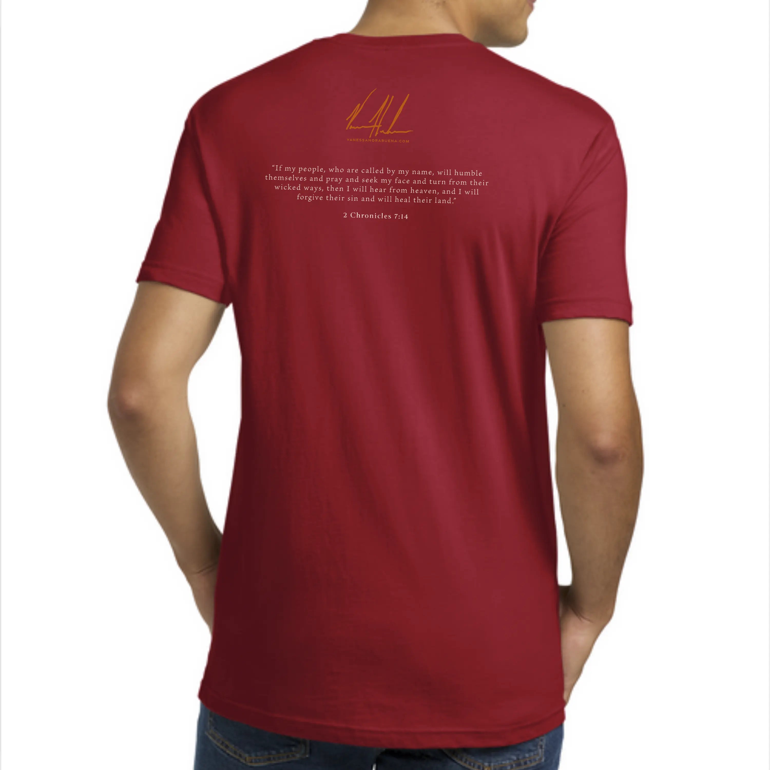 An American Tribute - 4th of July - Unisex T (Premium Organic Fabric) Vanessa Horabuena