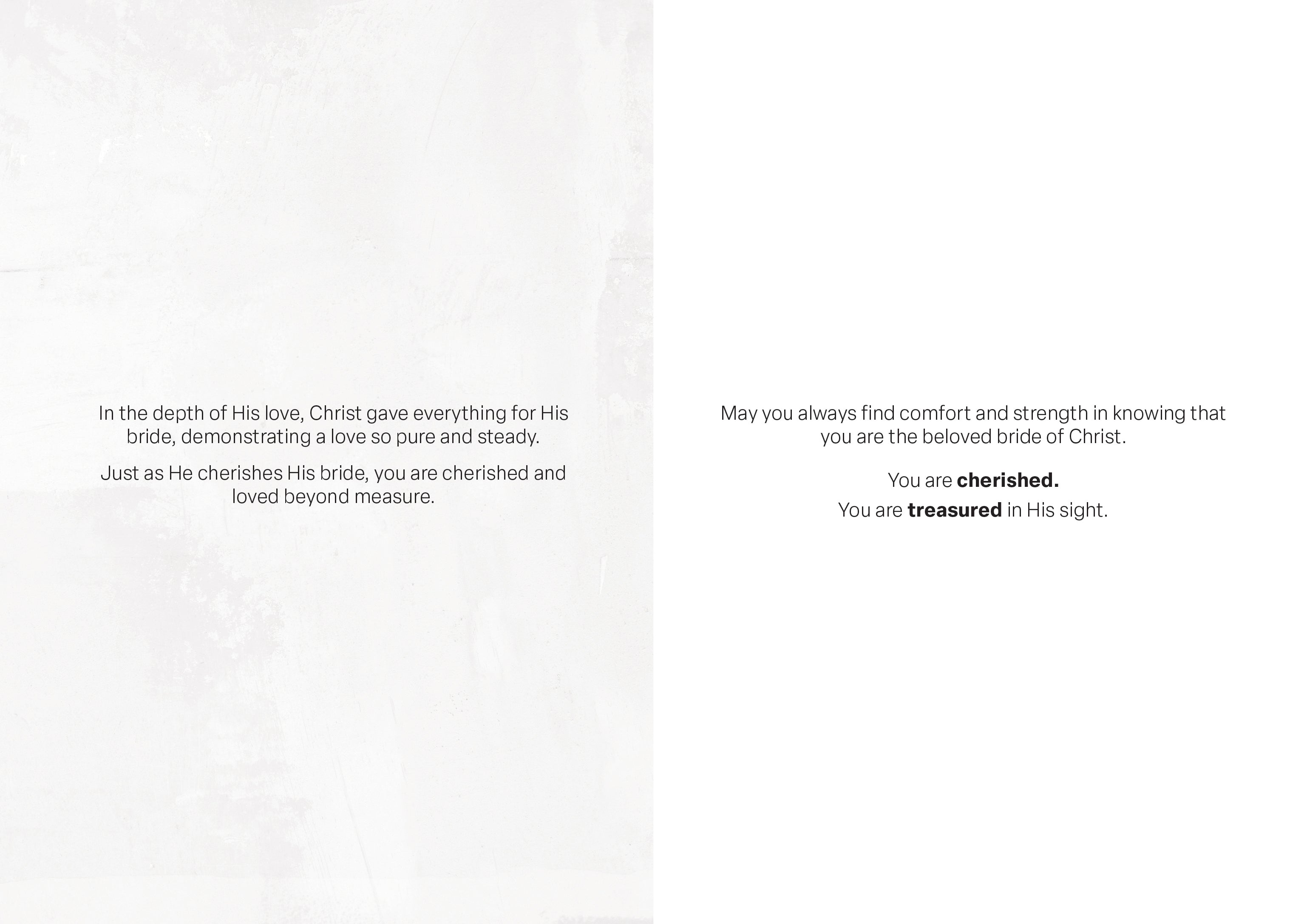 The Bride of Christ Greeting Card Vanessa Horabuena