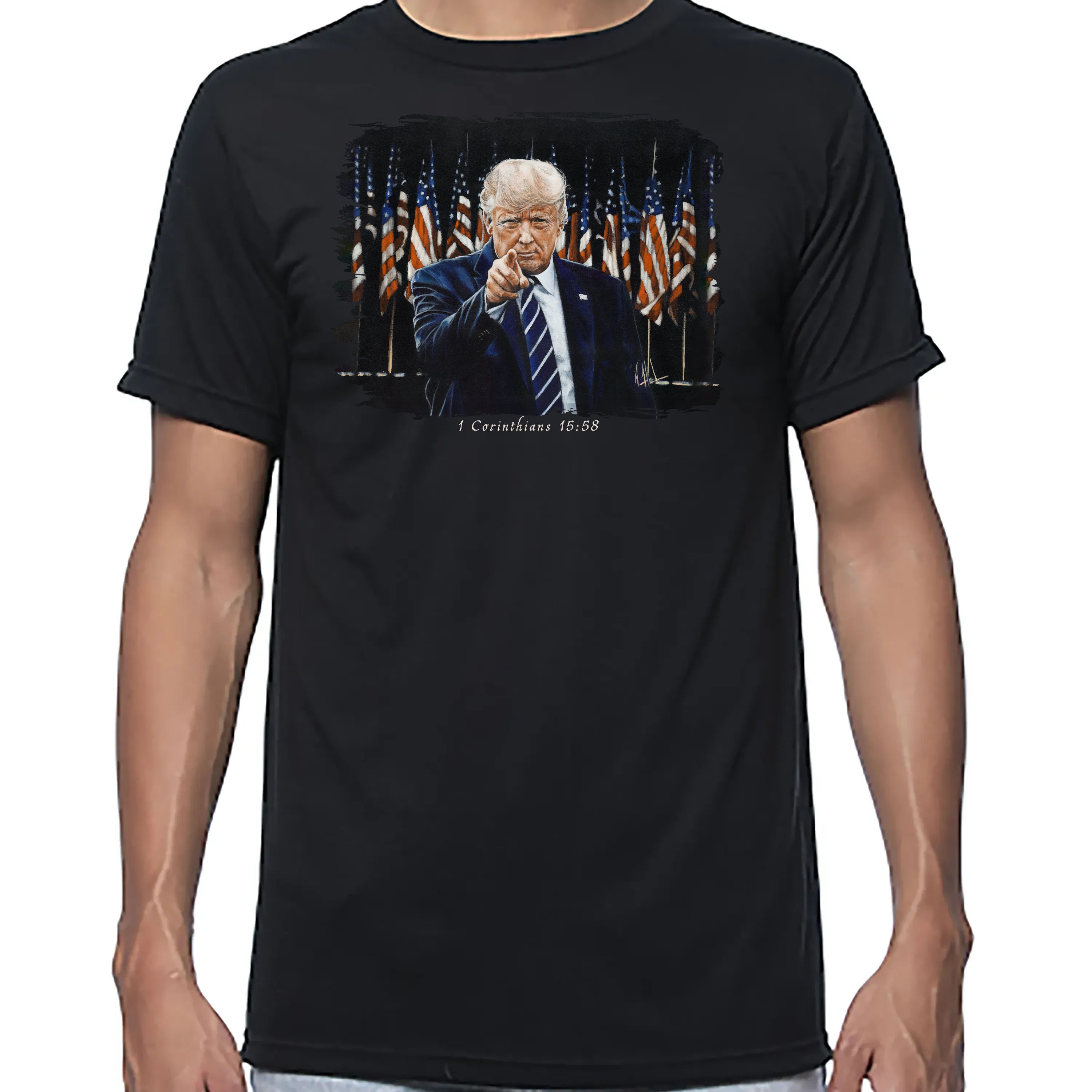 The Call To Greatness - Unisex T (Premium Organic Fabric) Vanessa Horabuena Bamboo Black Small