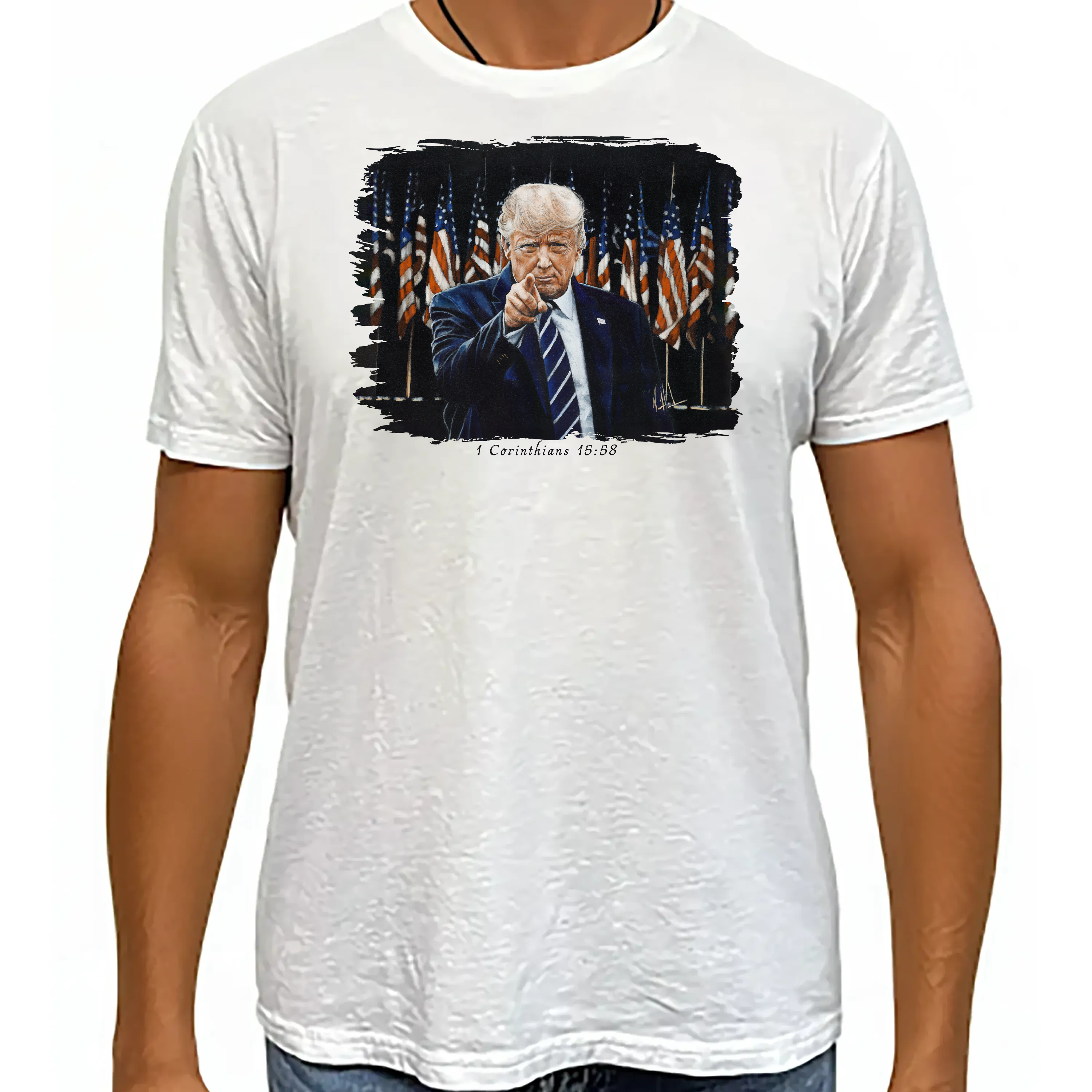 The Call To Greatness - Unisex T (Premium Organic Fabric) Vanessa Horabuena Bamboo White Small