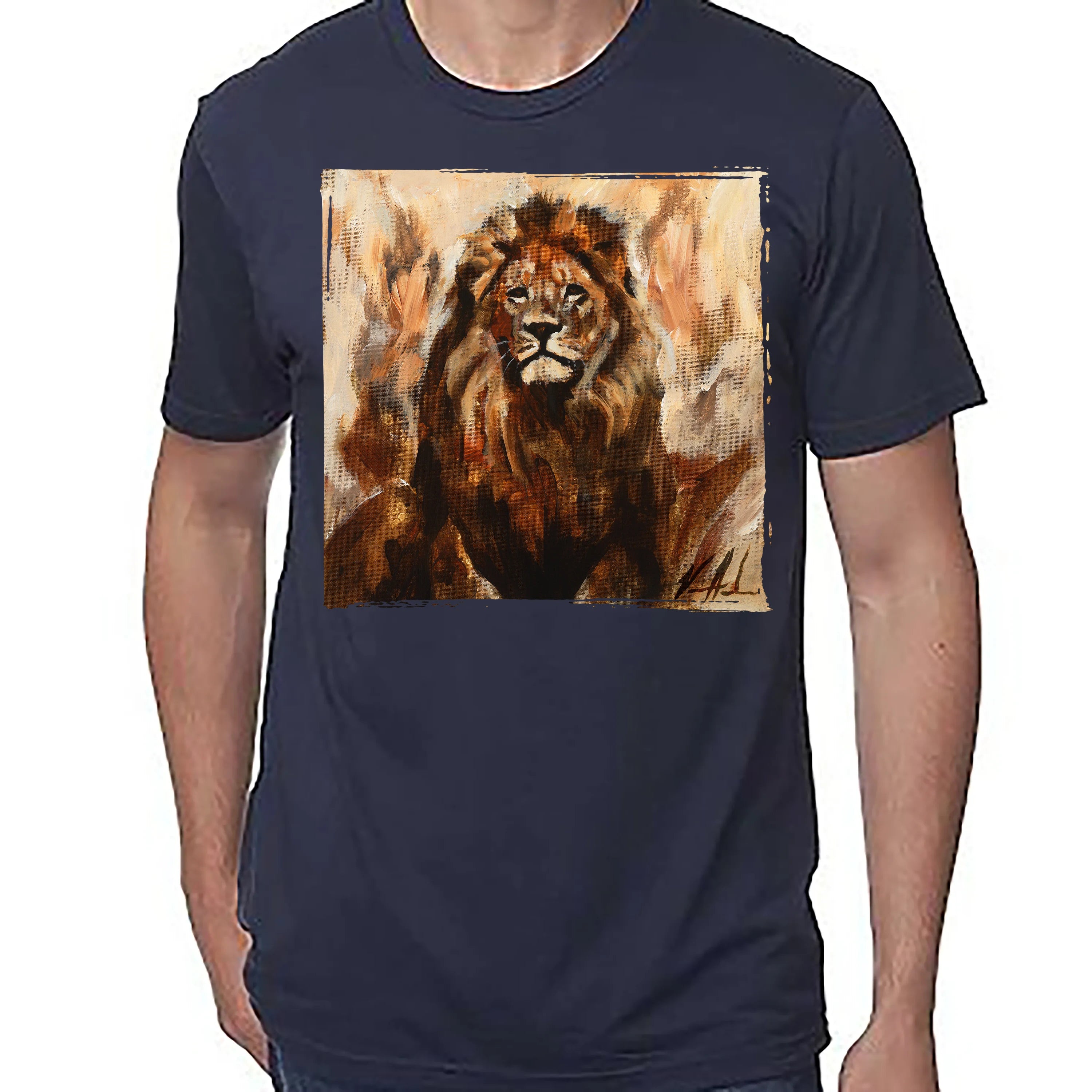Abounding Grace - Unisex T (Premium Organic Fabric) Vanessa Horabuena Bamboo Midnight Blue Small