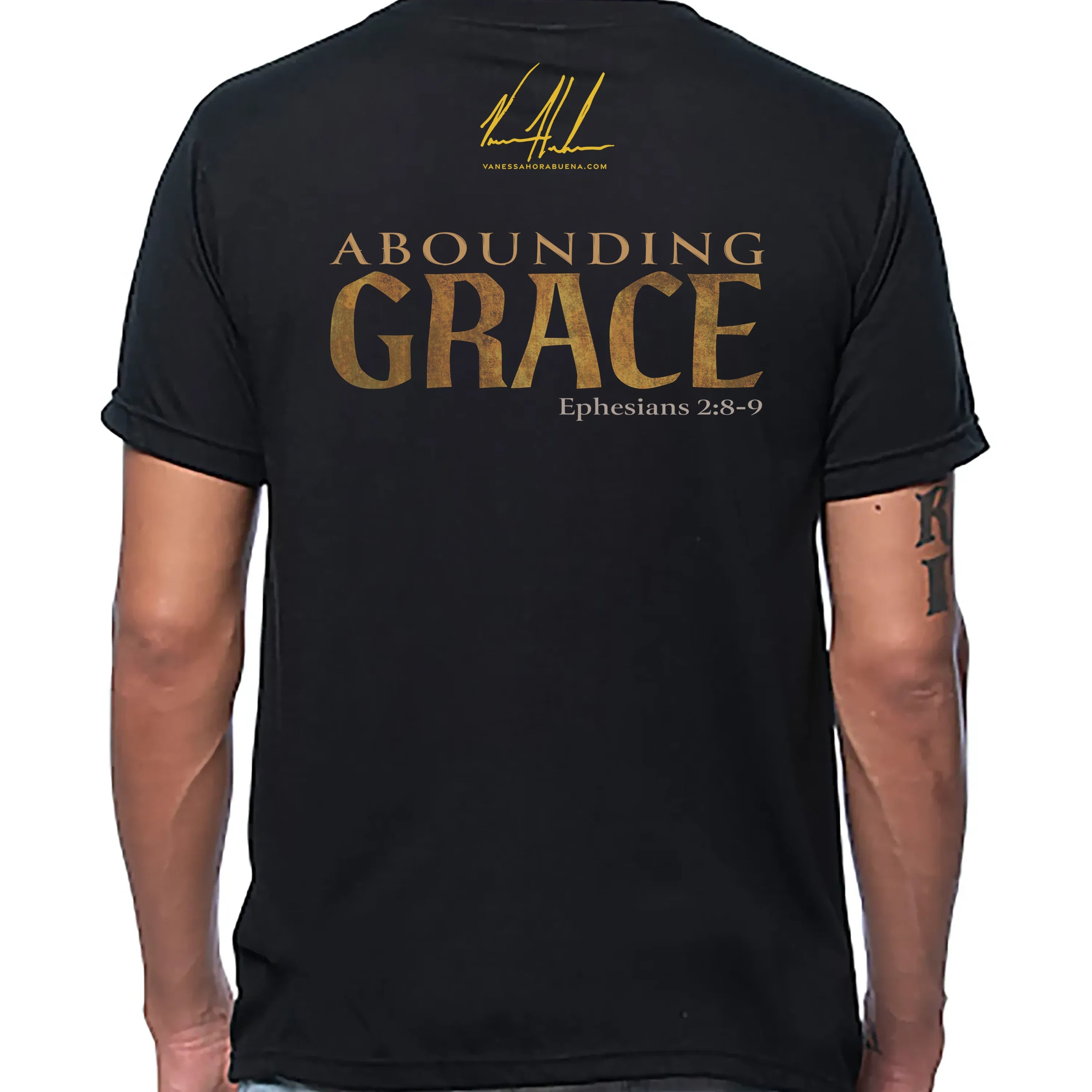 Abounding Grace - Unisex T (Premium Organic Fabric) Vanessa Horabuena