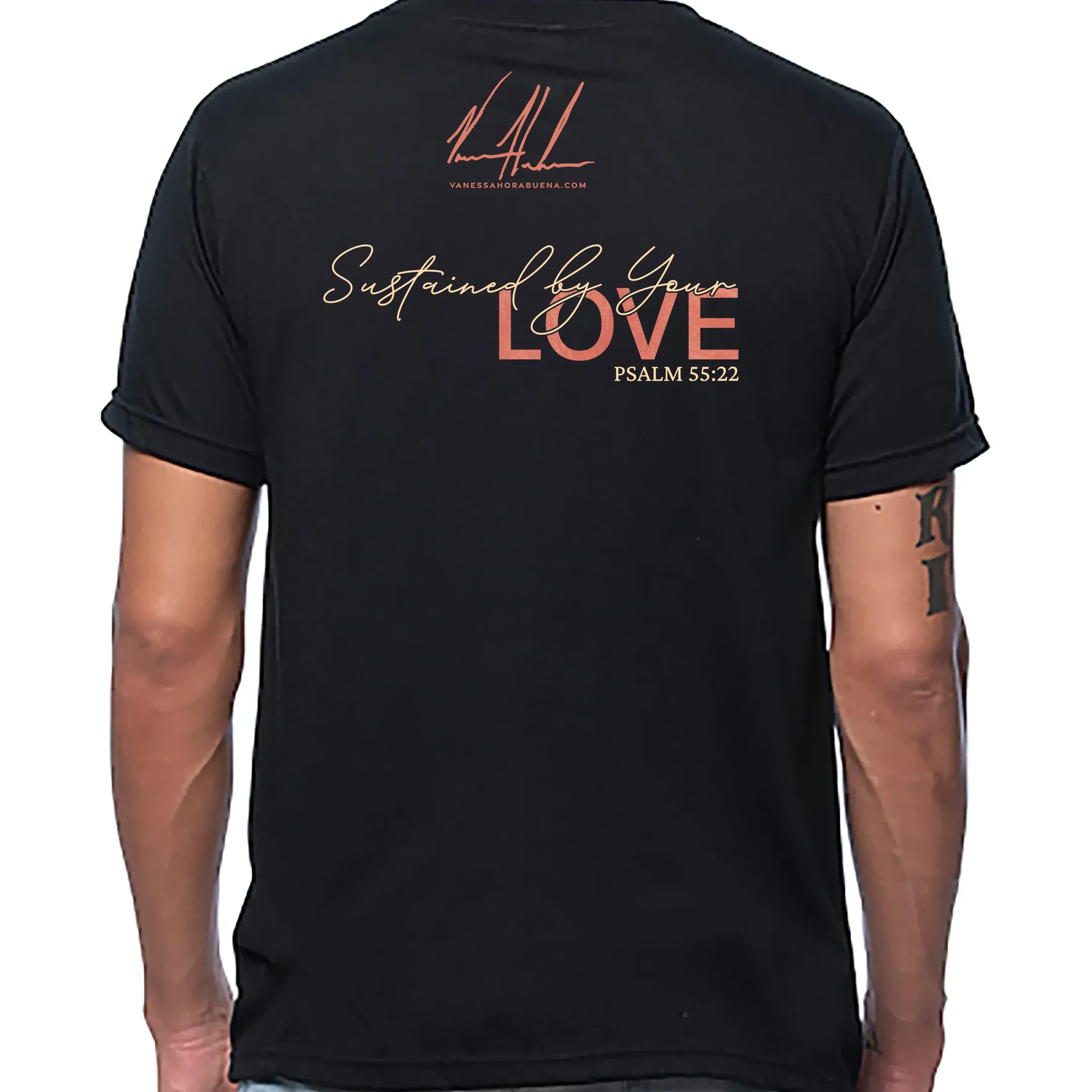 Sustained By Your Love - Unisex T (Premium Organic Fabric) Vanessa Horabuena