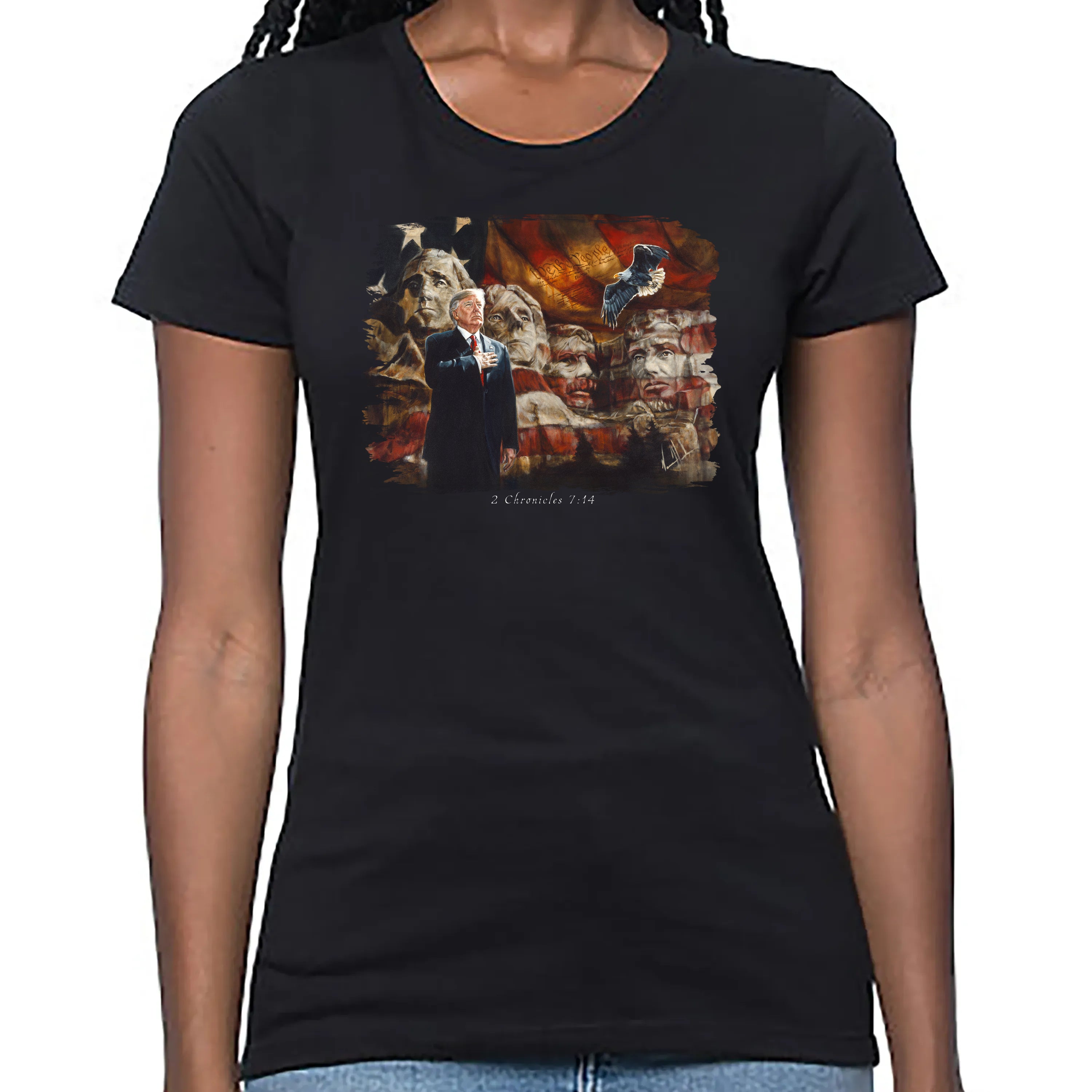 Women's T (Organic Bamboo) - We the People Organic Bamboo Vanessa Horabuena Short Sleeve Eclipse (Black) XS