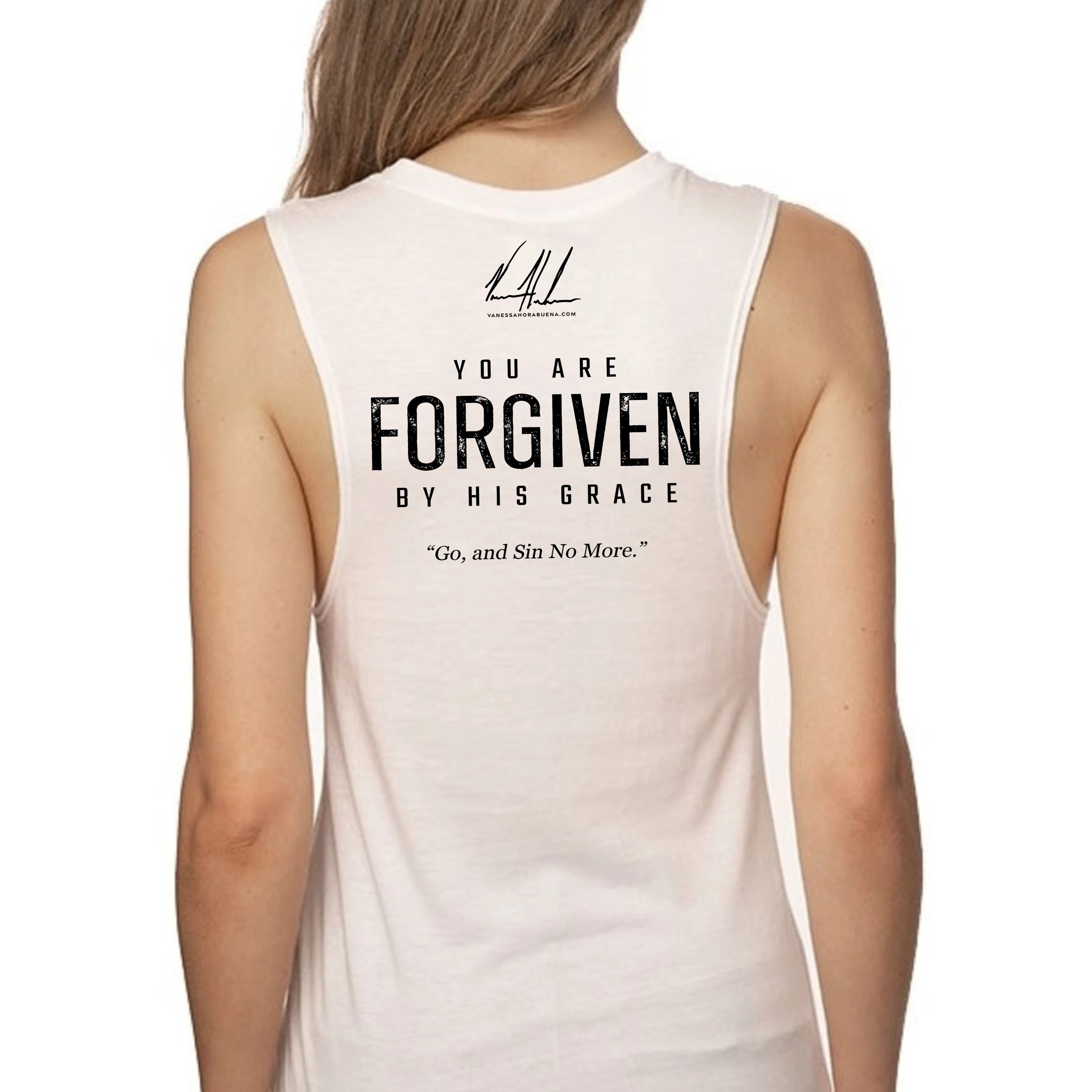 Writing in the Sand - Women's Tank Top (Organic Bamboo) Organic Bamboo Vanessa Horabuena