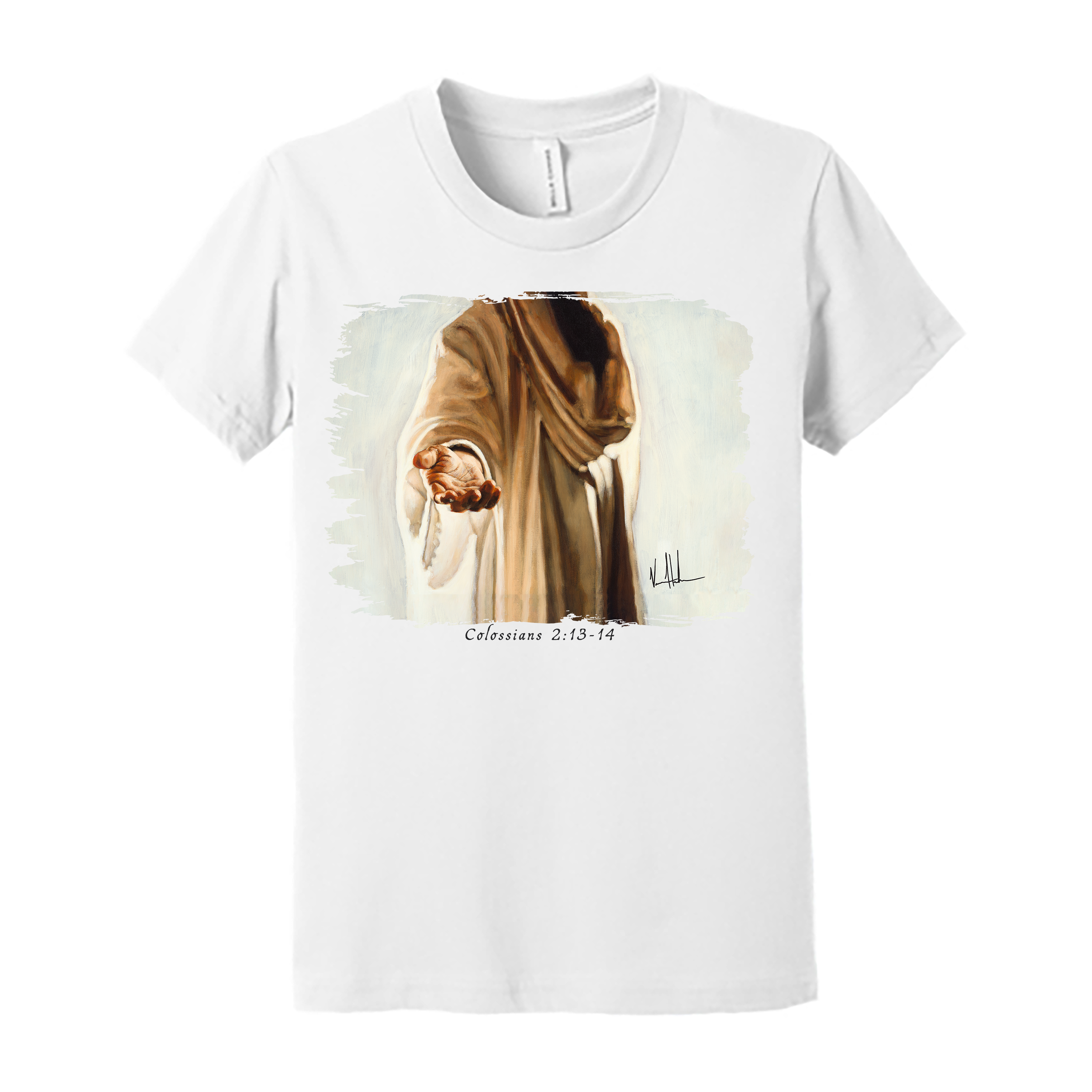 Beckoning - Kids T (Organic Cotton) Organic Cotton Vanessa Horabuena Youth White Small