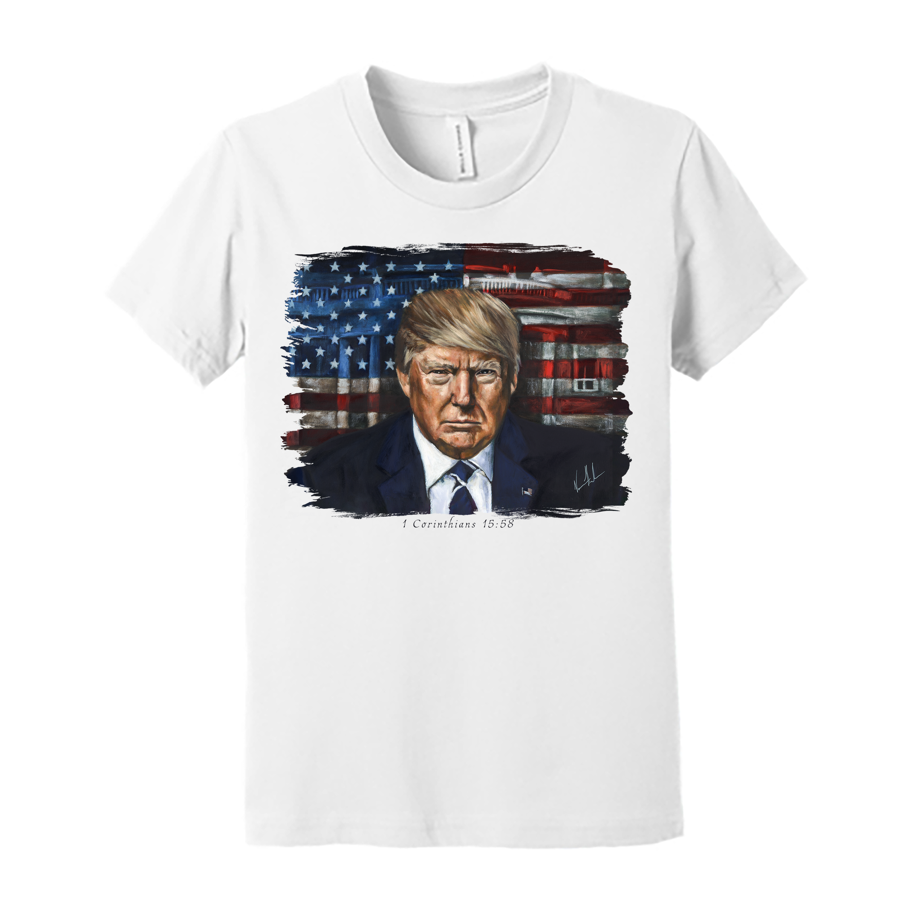 Kids T (Organic Cotton) - Commander in Chief Organic Cotton Vanessa Horabuena Youth White Small