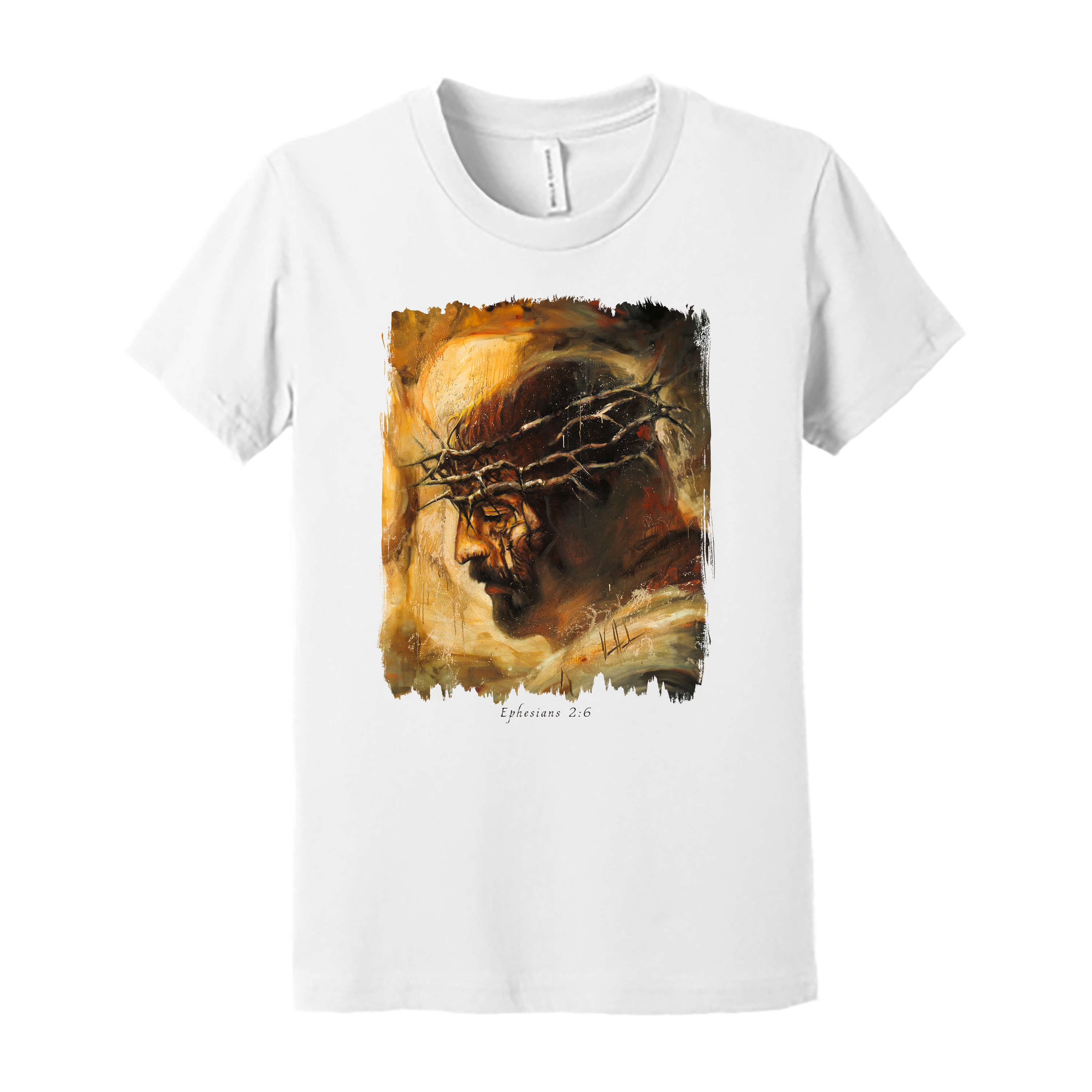 King of Glory - Kids T (Organic Cotton) Organic Cotton Vanessa Horabuena Youth White Small