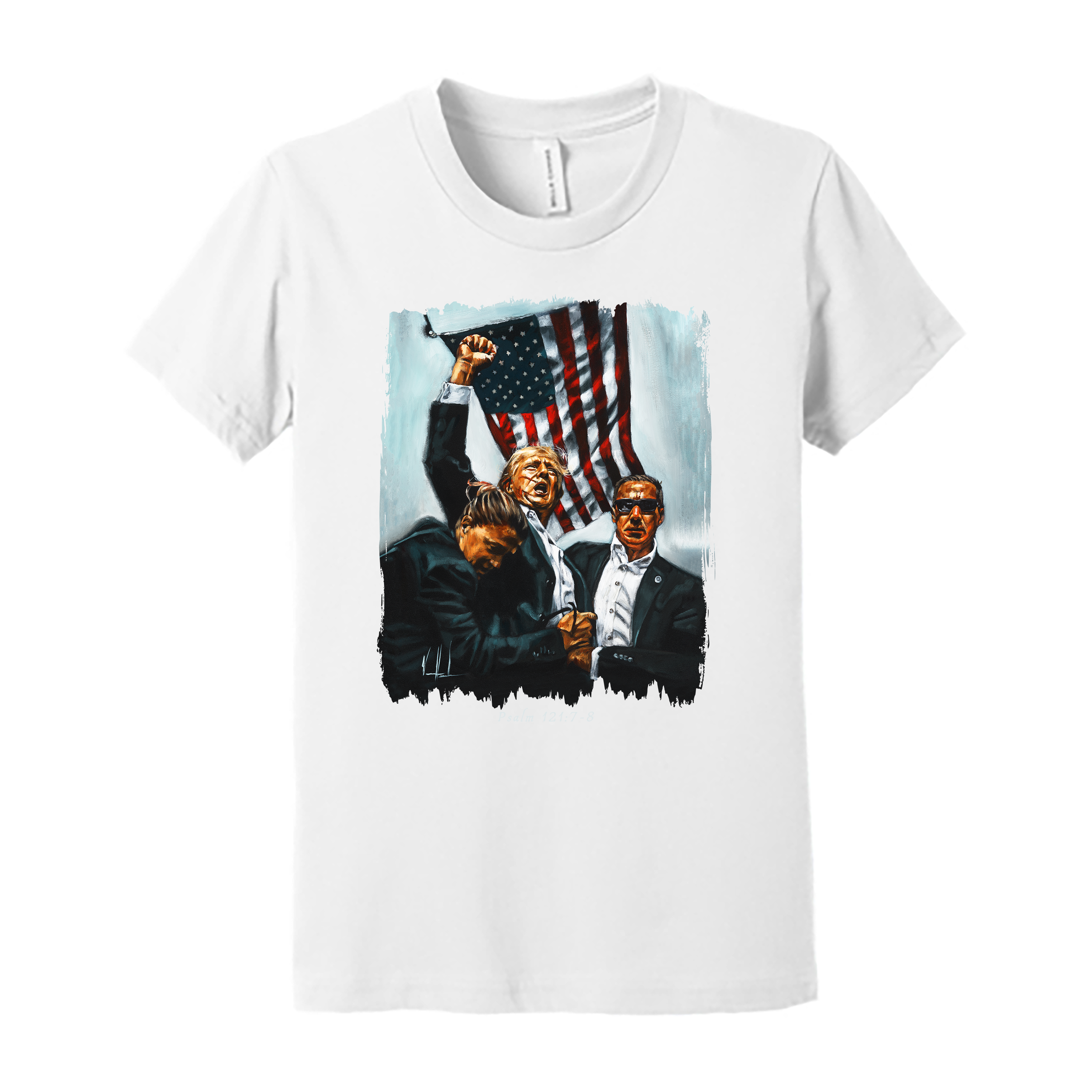 Kids T (Organic Cotton) - Never Surrender Organic Cotton Vanessa Horabuena Youth White Small