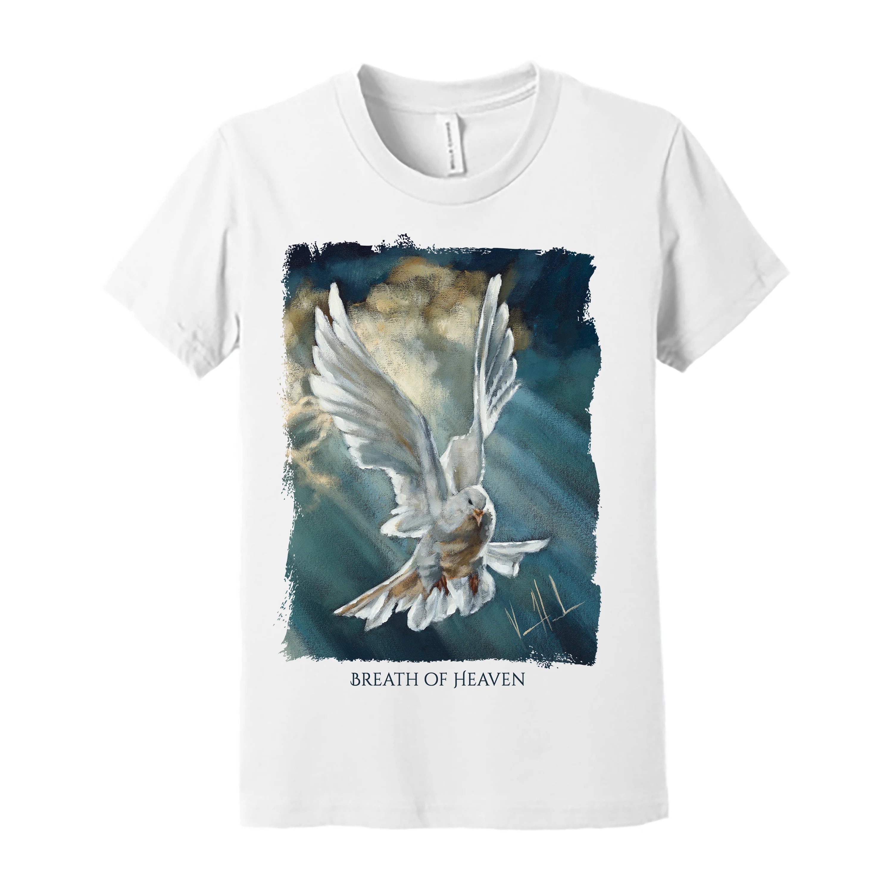 Kids T - Breath of Heaven - (Organic Cotton) Organic Cotton Vanessa Horabuena Youth White Small