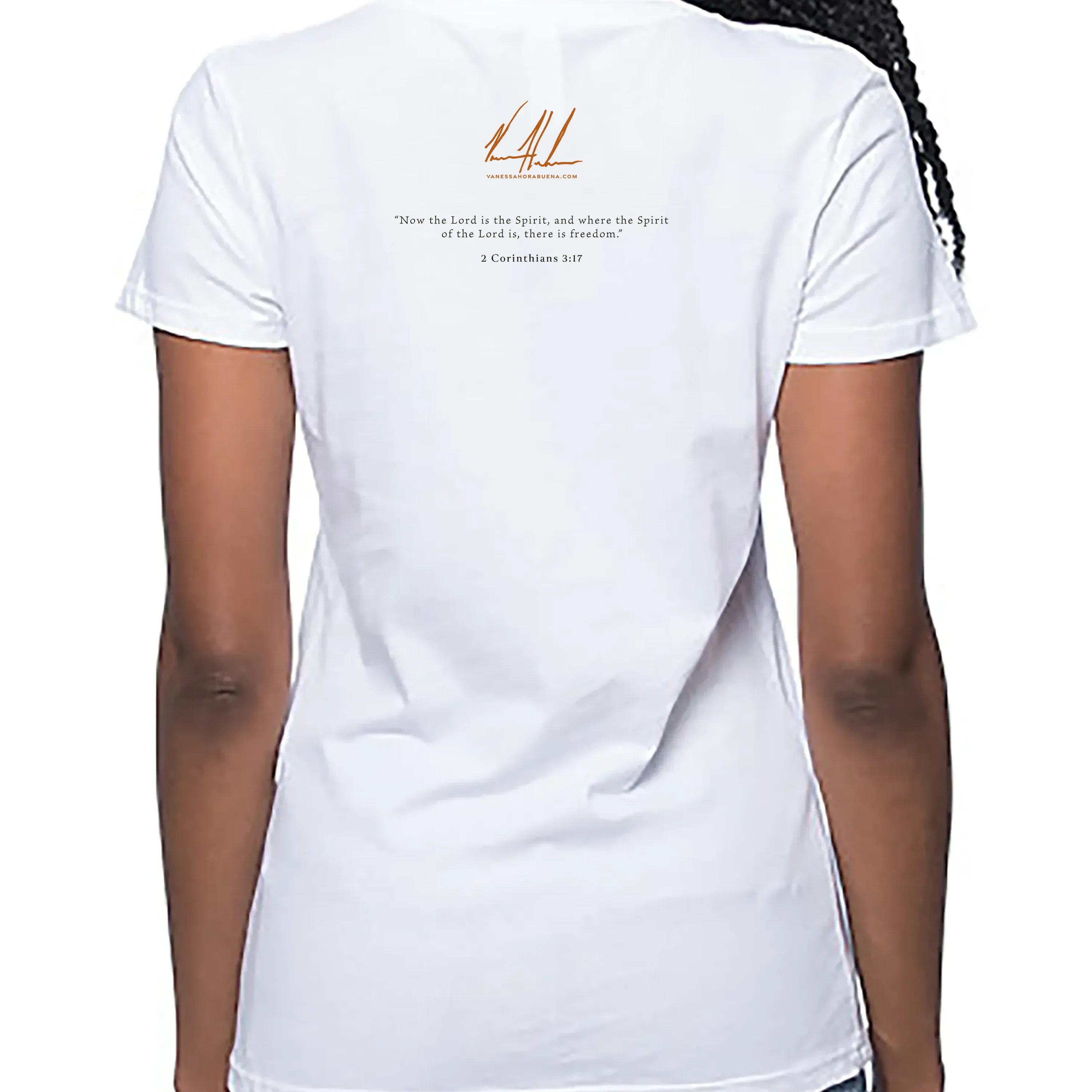 Stripes of Freedom - 4th of July - Women's T (Organic Bamboo) (Copy) Organic Bamboo Vanessa Horabuena