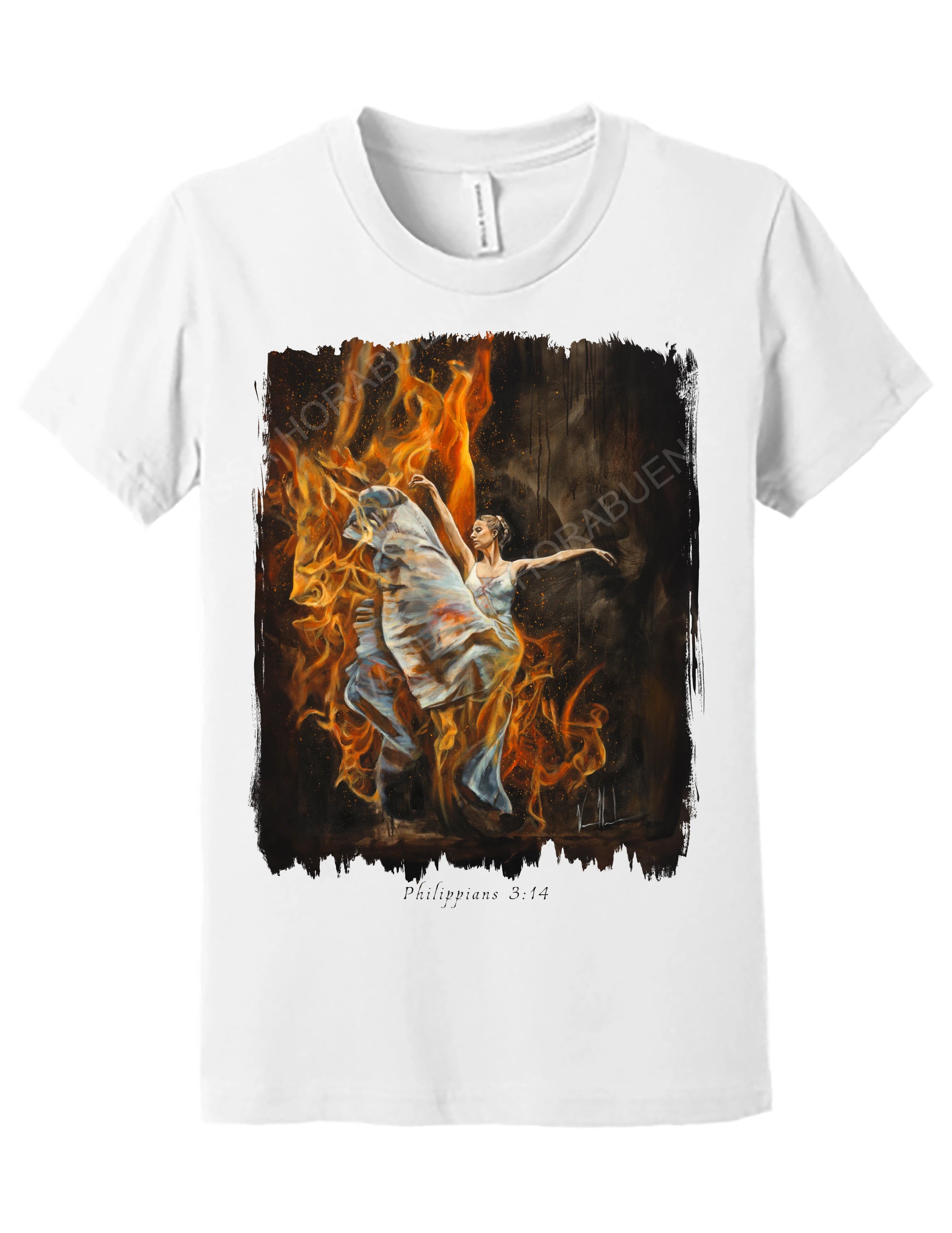 A Burning Flame Within - Kids T (Organic Cotton) Vanessa Horabuena Kids White Small