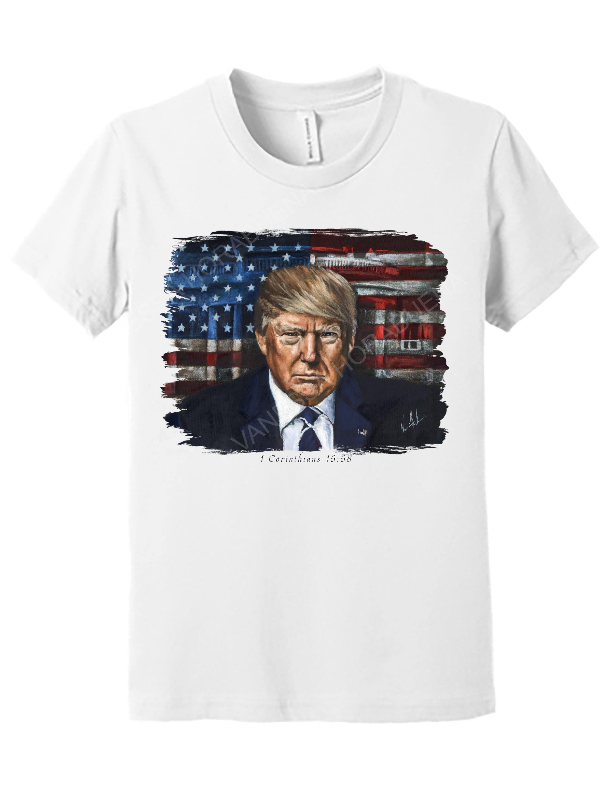 Commander in Chief - Kids T (Organic Cotton) Vanessa Horabuena Kids White Small