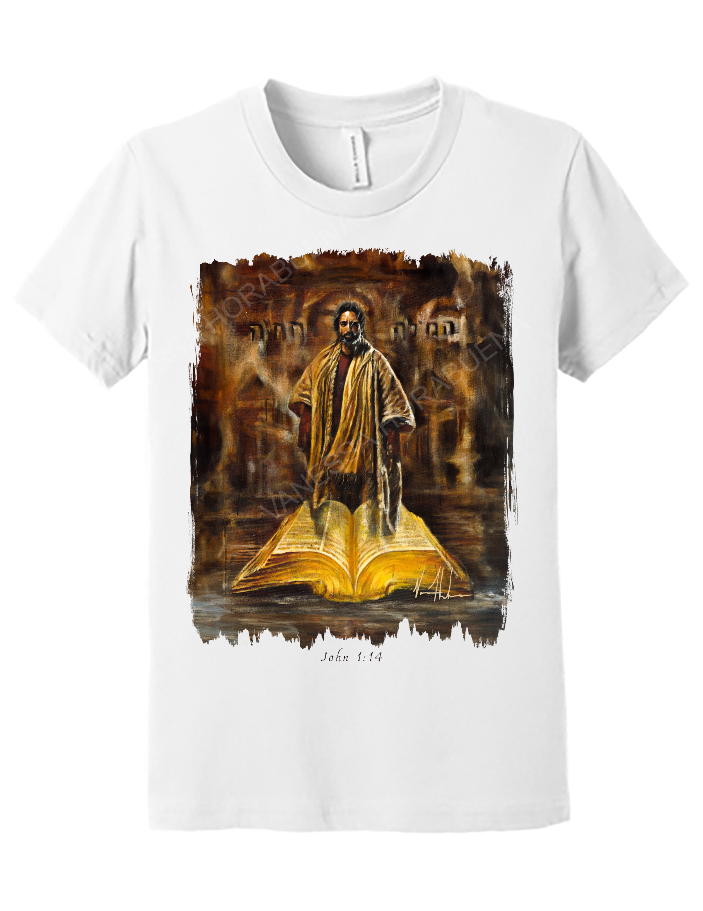 The Living Word - Kids T (Organic Cotton) Vanessa Horabuena Kids White Small