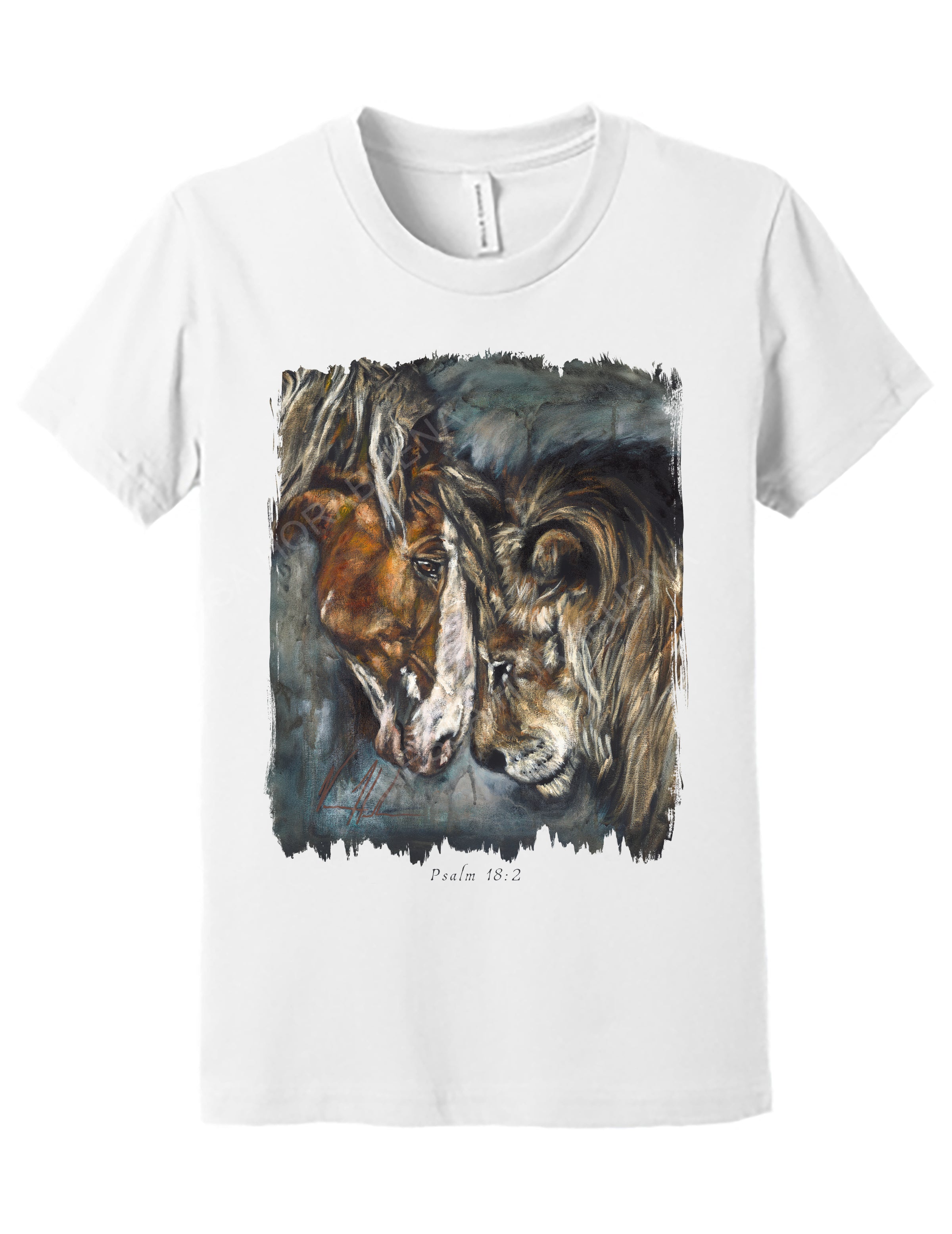 Courage & Strength - Kids T (Organic Cotton) Vanessa Horabuena Kids White Small
