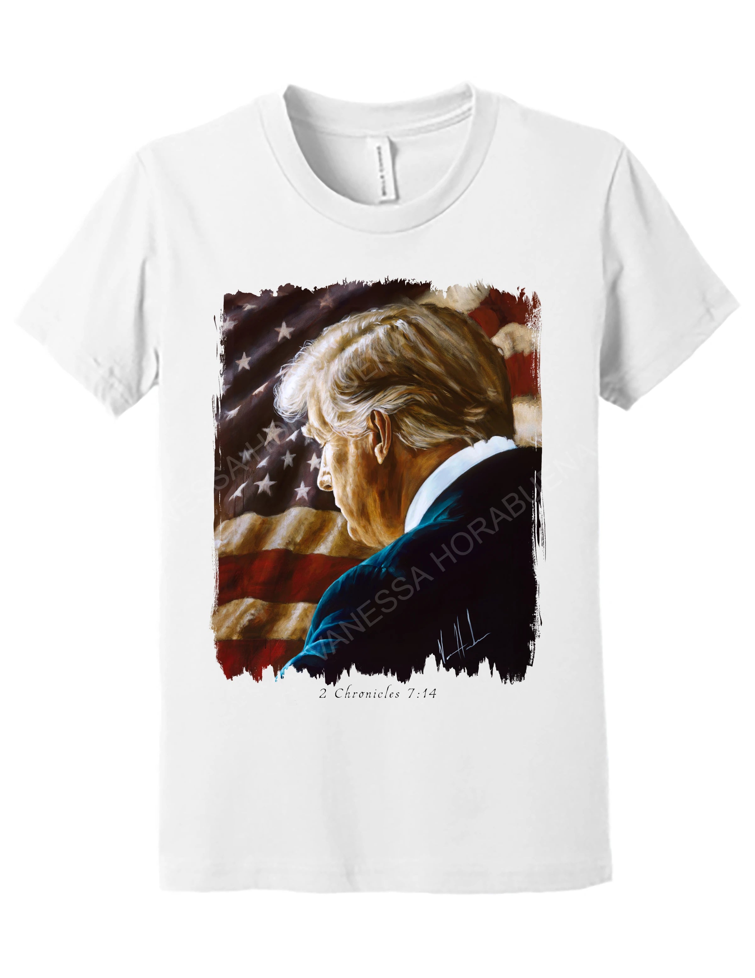 Prayers for Our Nation - Kids T (Organic Cotton) Vanessa Horabuena Kids White Small