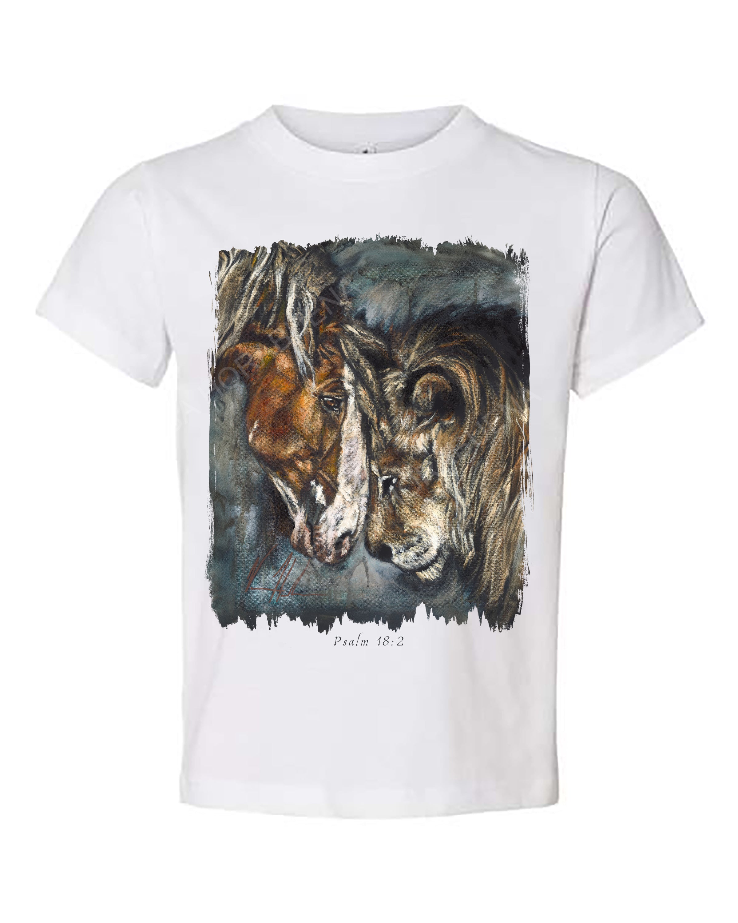Courage & Strength - Kids T (Organic Cotton) Vanessa Horabuena Kids White 2T