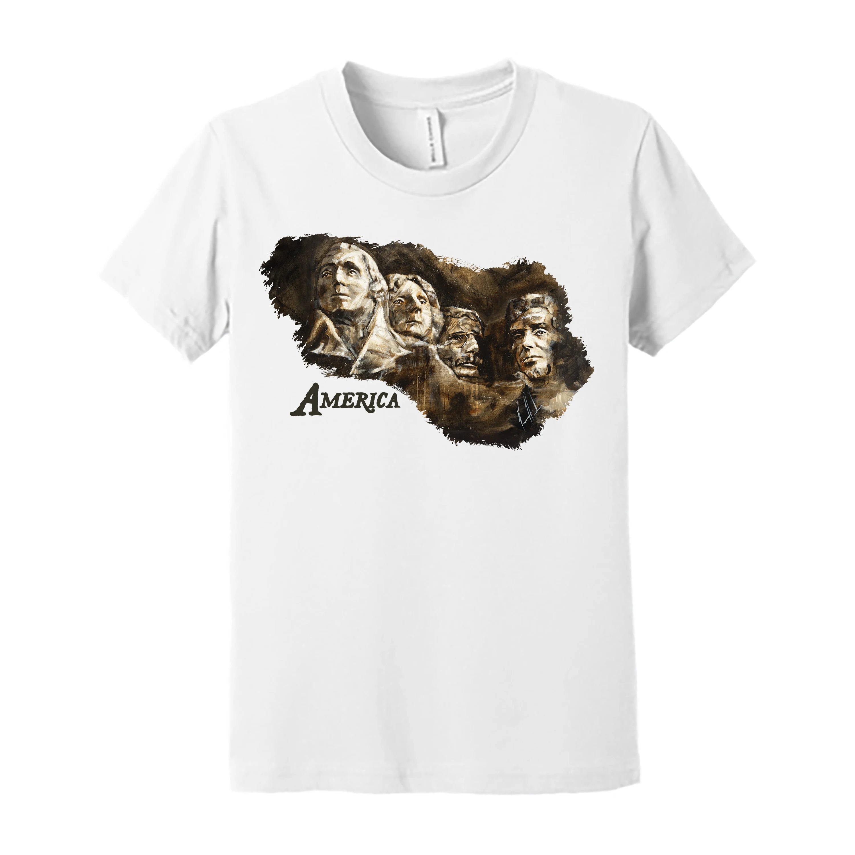 Kids T - Legends of Freedom -(Organic Cotton) - 4th of July Organic Cotton Vanessa Horabuena Kids White Small