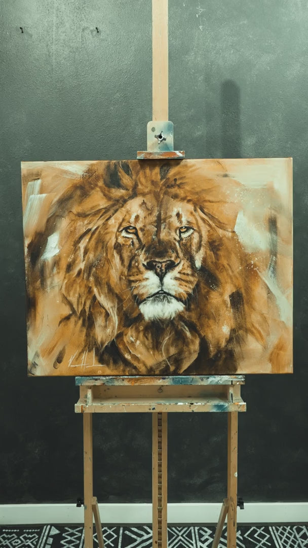 Thy Kingdom Come - 24”x30” Original Acrylic Painting Original Painting Vanessa Horabuena