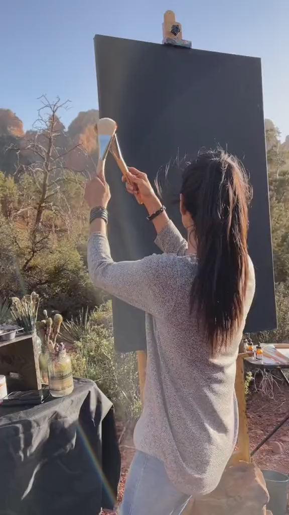 For the One Who Lost Its Way (Hand Embellished Canvas Print) Jesus Art Print Vanessa Horabuena