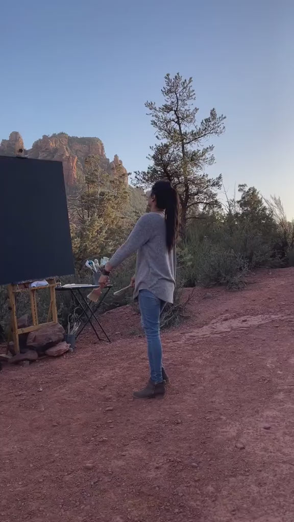 A River of Grace (Hand Embellished Canvas Print) Jesus Art Print Vanessa Horabuena