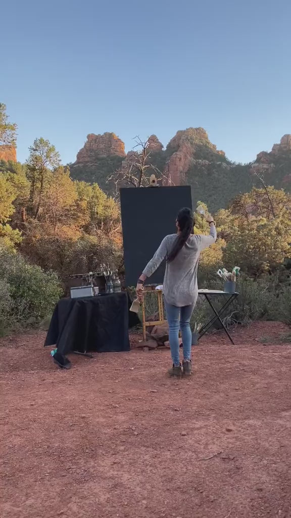 A River of Grace (Hand Embellished Canvas Print) Jesus Art Print Vanessa Horabuena