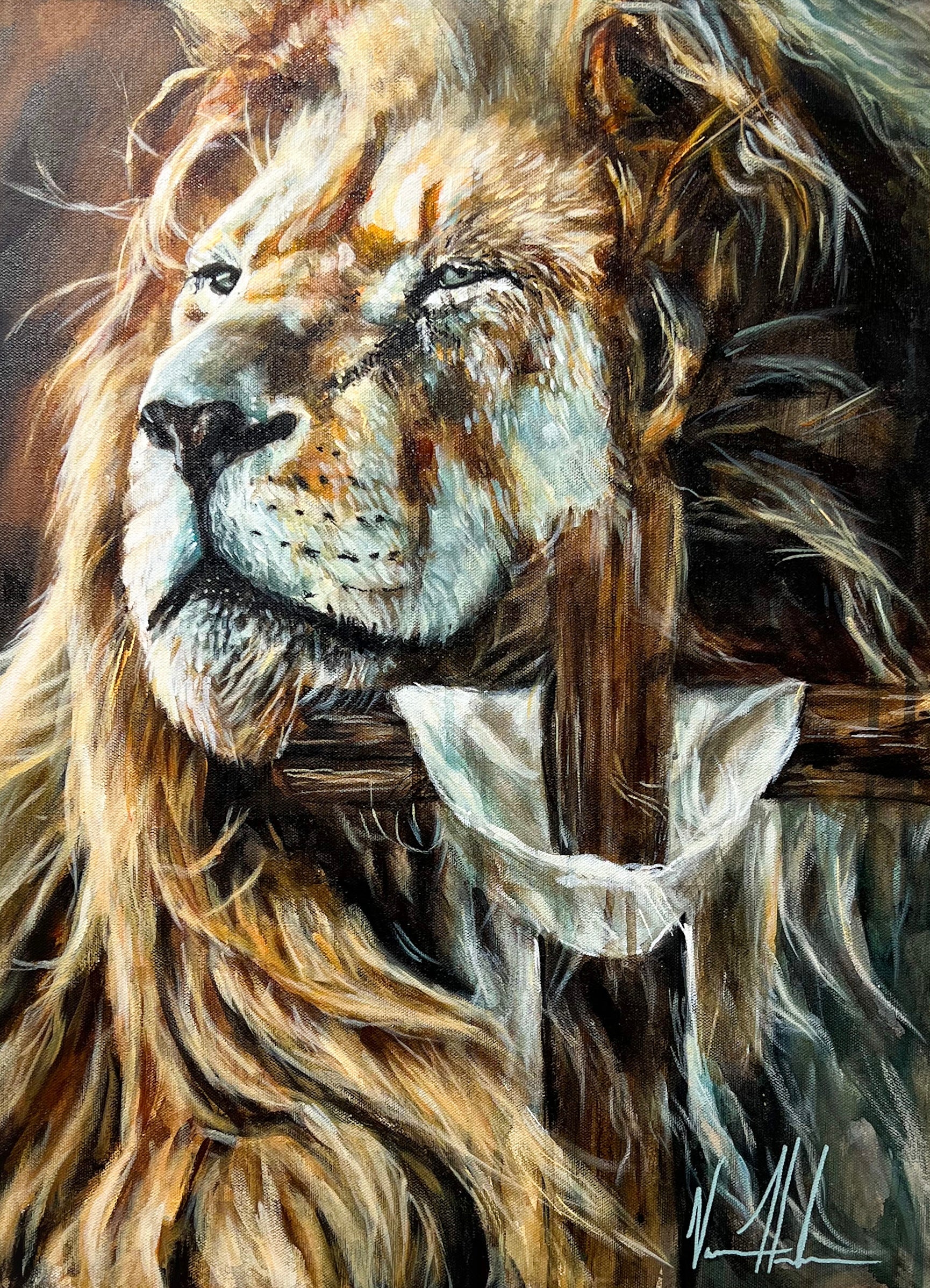 CM# 17 - Eternal Reign - 30"x40" Canvas Print Vanessa Horabuena