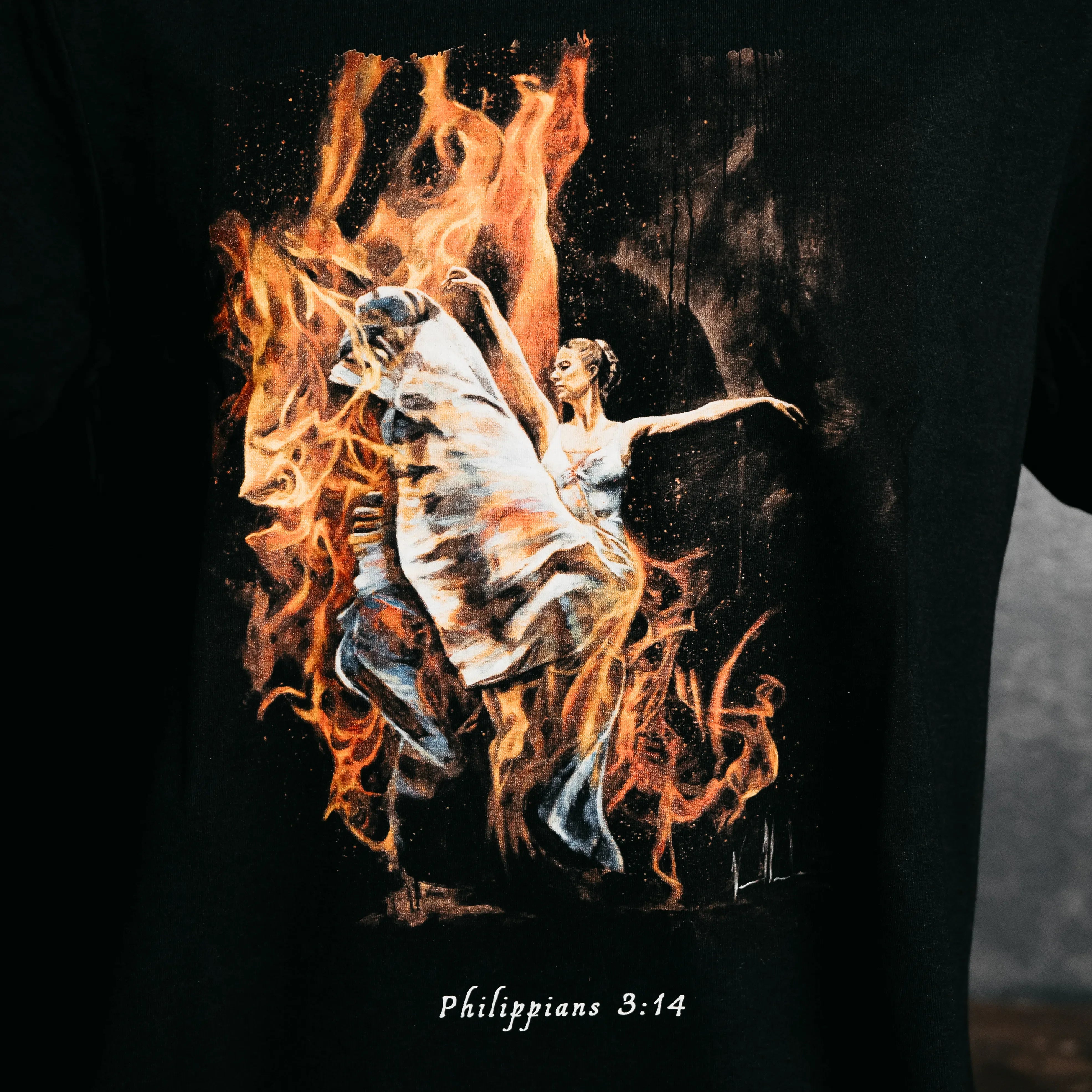 A Burning Flame Within Apparel