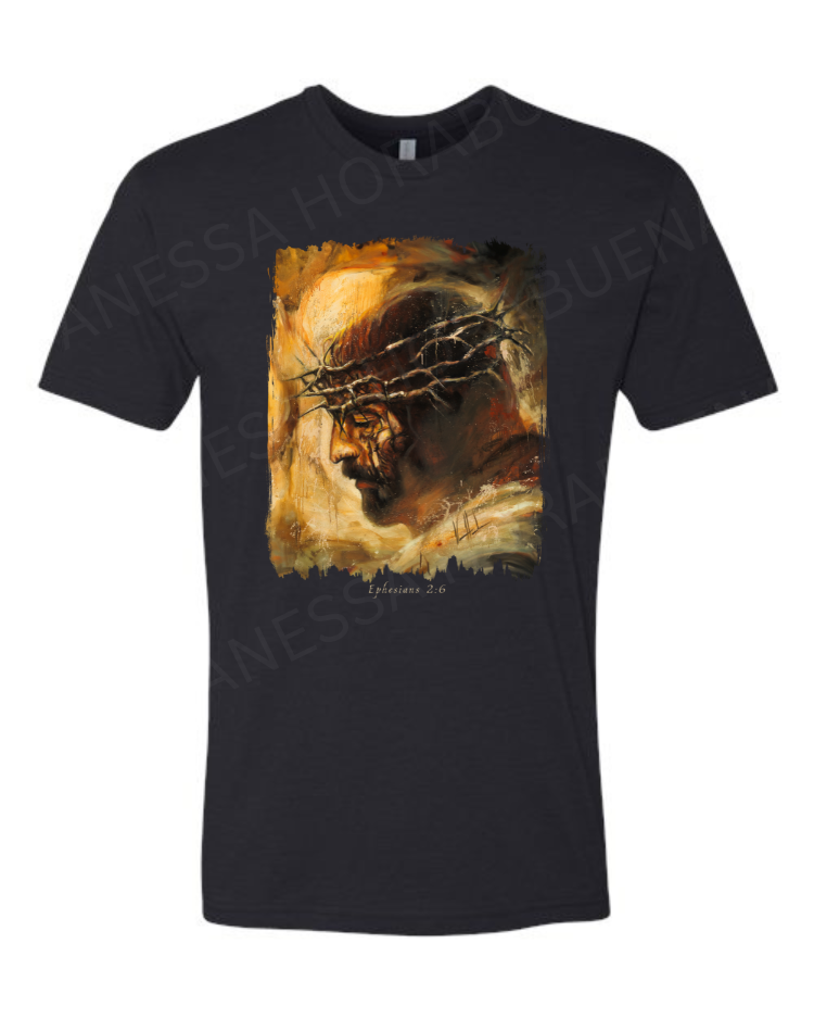 King of Glory - Unisex T-Shirt Vanessa Horabuena Short Sleeve Black Small