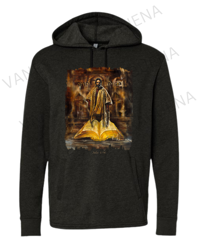 The Living Word - Unisex Hoodie Vanessa Horabuena Black Small