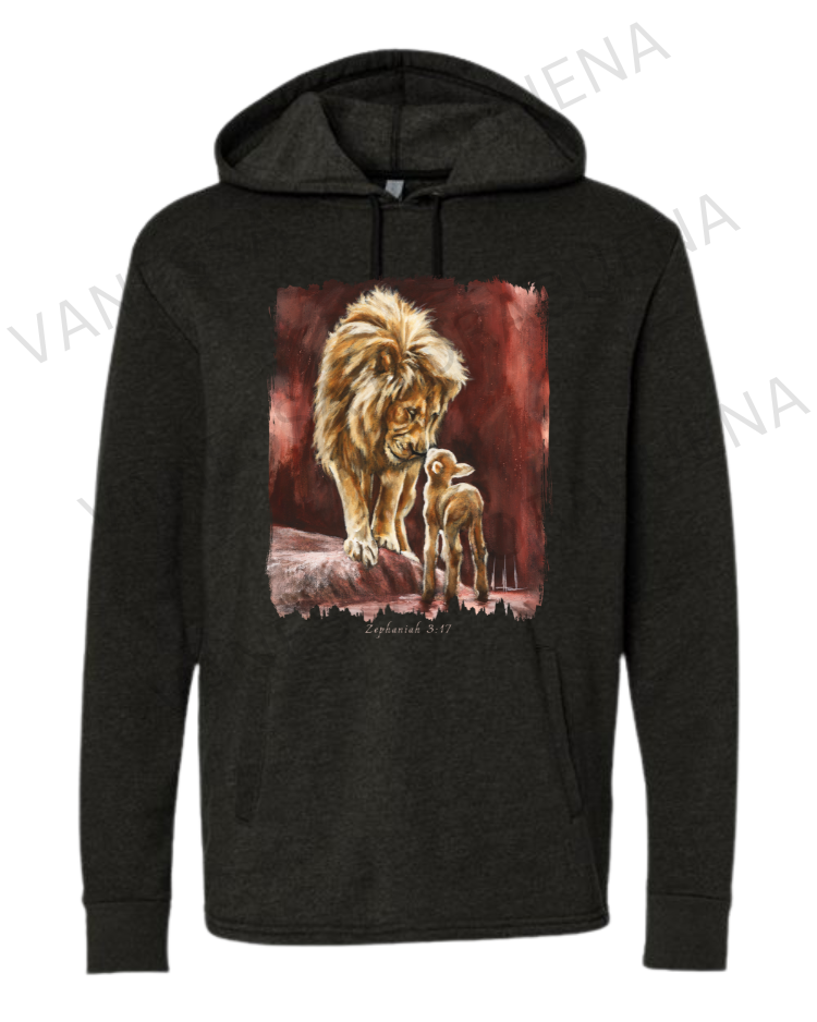 The Heart of God - Unisex Hoodie Vanessa Horabuena Black Small
