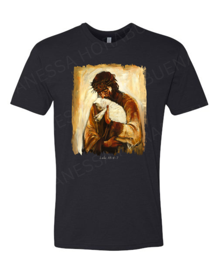 For the One Who Lost Its Way - Fall Edition - Unisex T-Shirt Vanessa Horabuena Short Sleeve Black Small