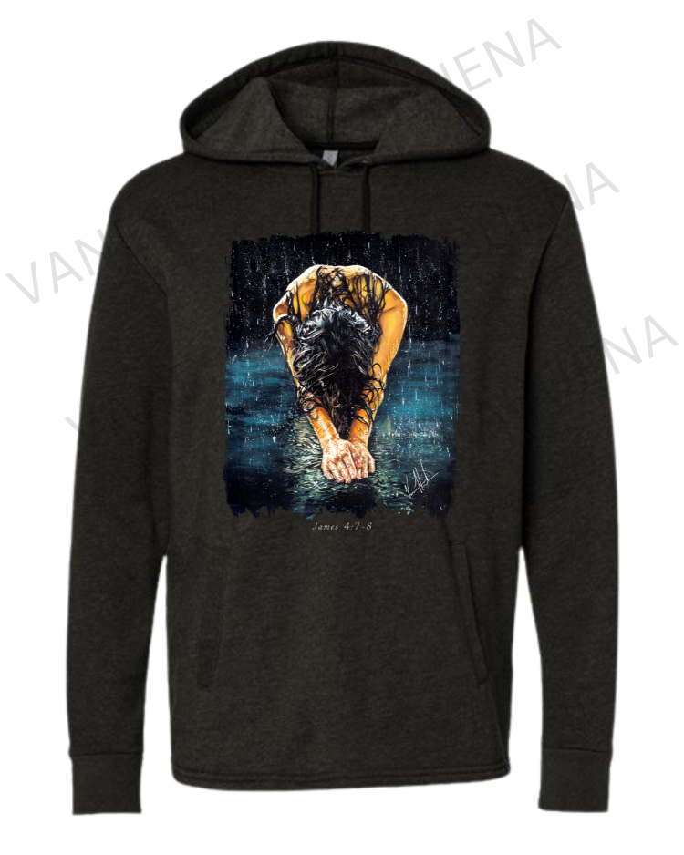 The Art of Surrender - Unisex Hoodie Vanessa Horabuena Black Small