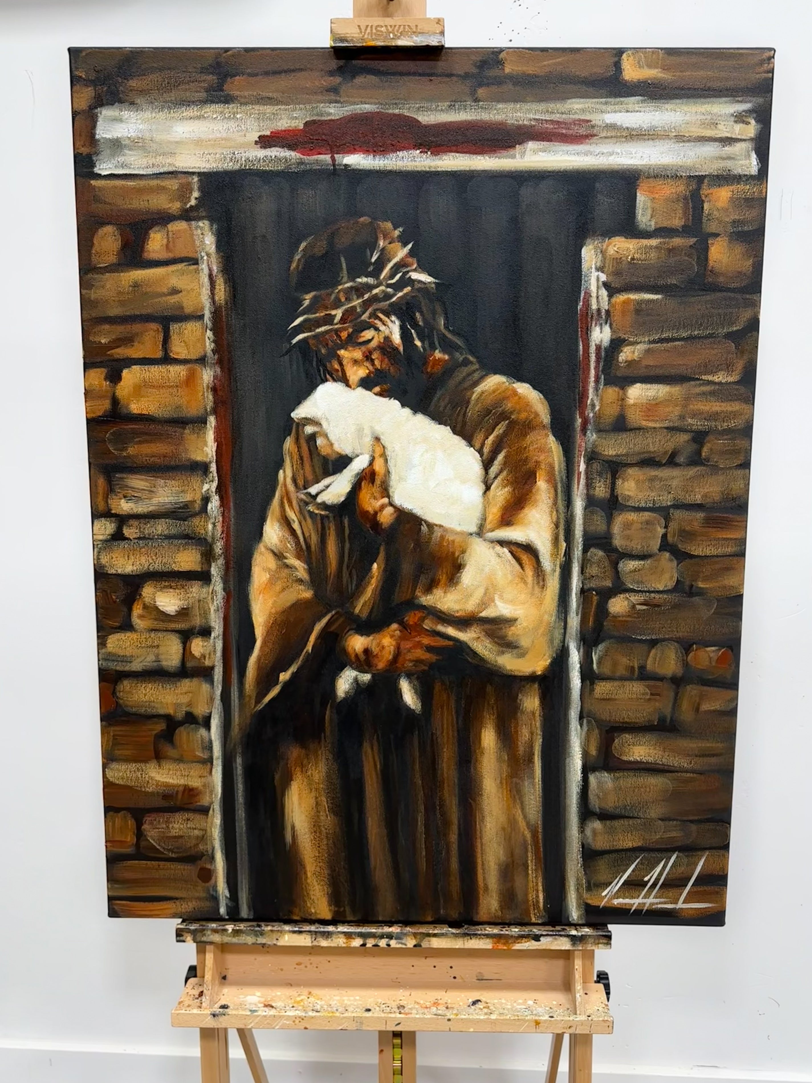 The New Passover - 30”x40” Original Acrylic Painting Original Painting Vanessa Horabuena